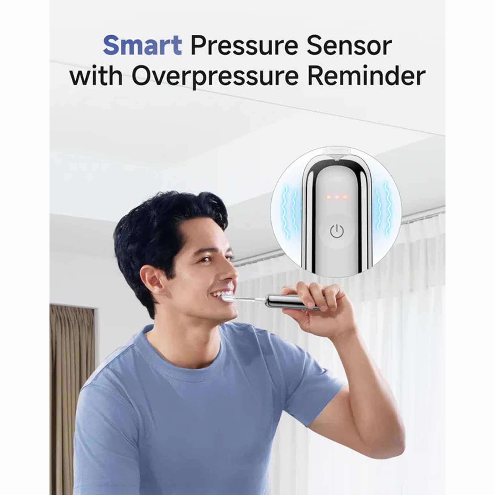 LAIFEN Wave Pro Electric Toothbrush - Stainless Steel WAVE PRO STAINLESS STEEL-image 11