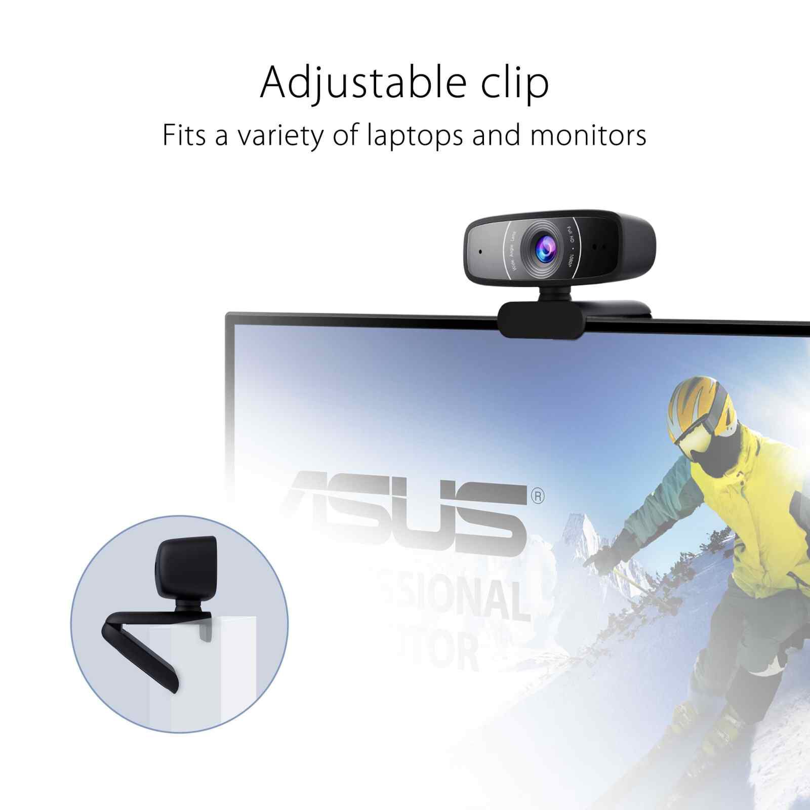 ASUS Usb Camera Full Hd 1080p AS WEBCAM C3-image 2