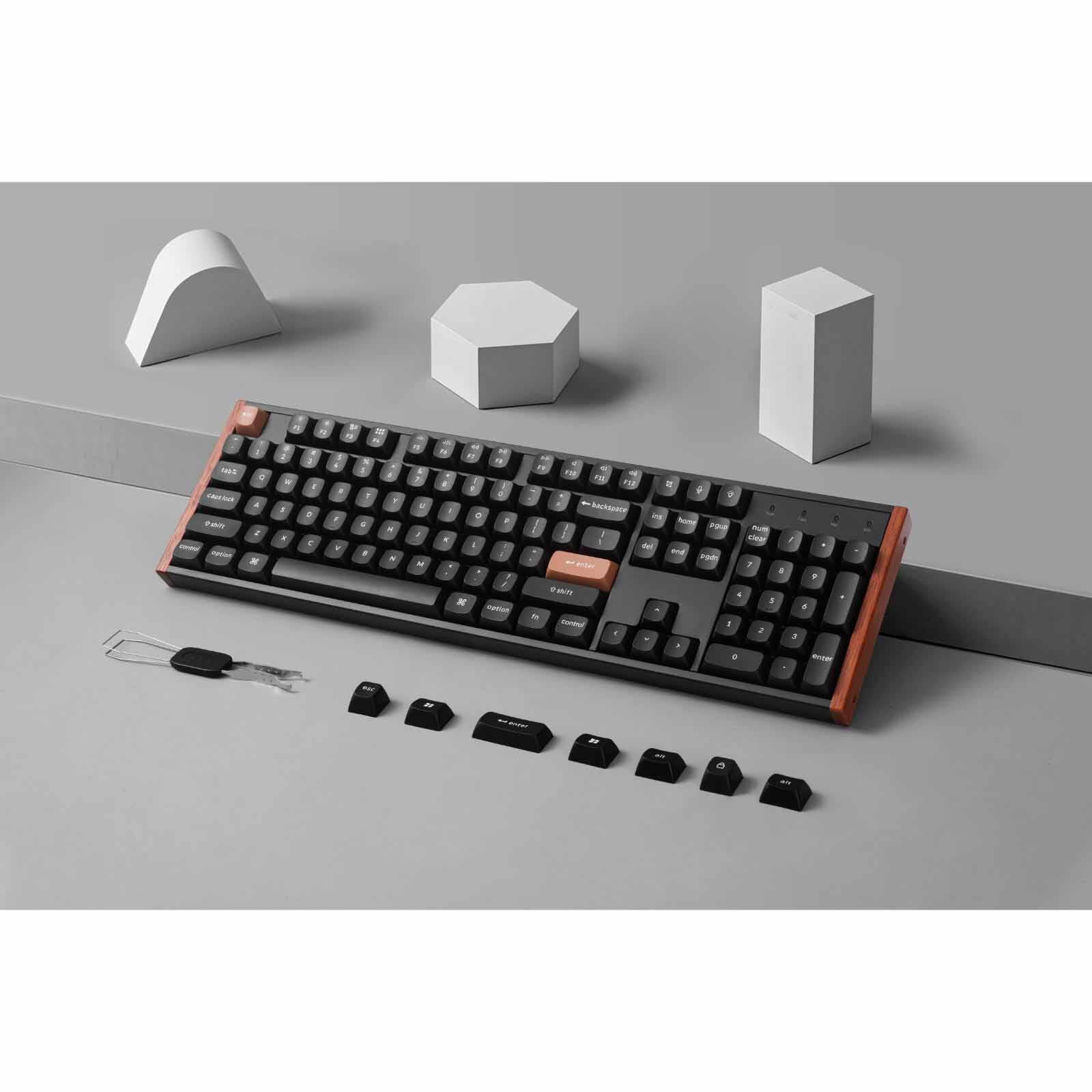 KEYCHRON K10 He Full Size 104 Key, Black Full Assembled, Rgb, Hot-swap, Hall Effect Keyboard - Special Ed. KYCN-K10H-F1-image 8