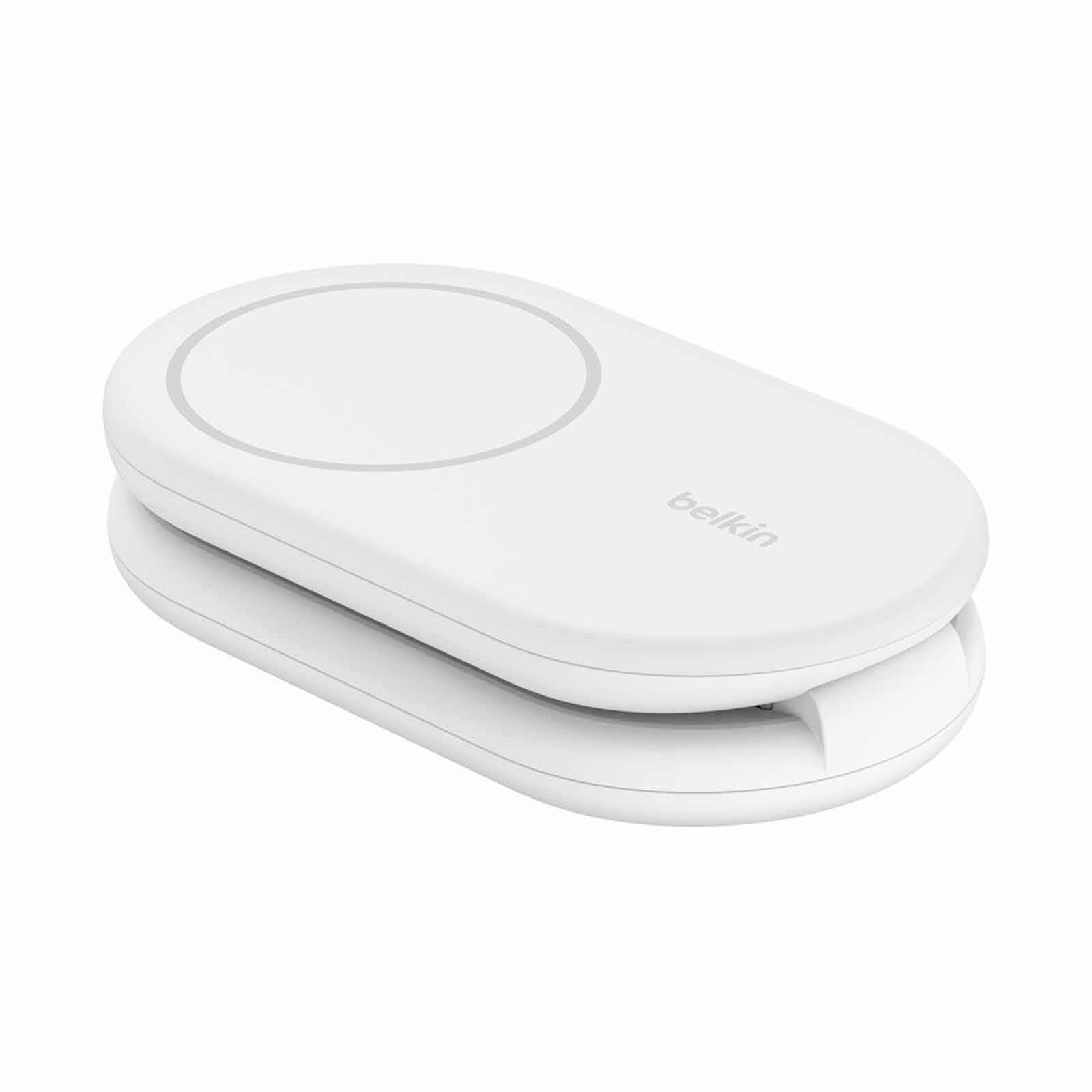 BELKIN Qi2 2-in-1 Mag Wireless Charging Stand Wht WIZ028QCWH-image 1