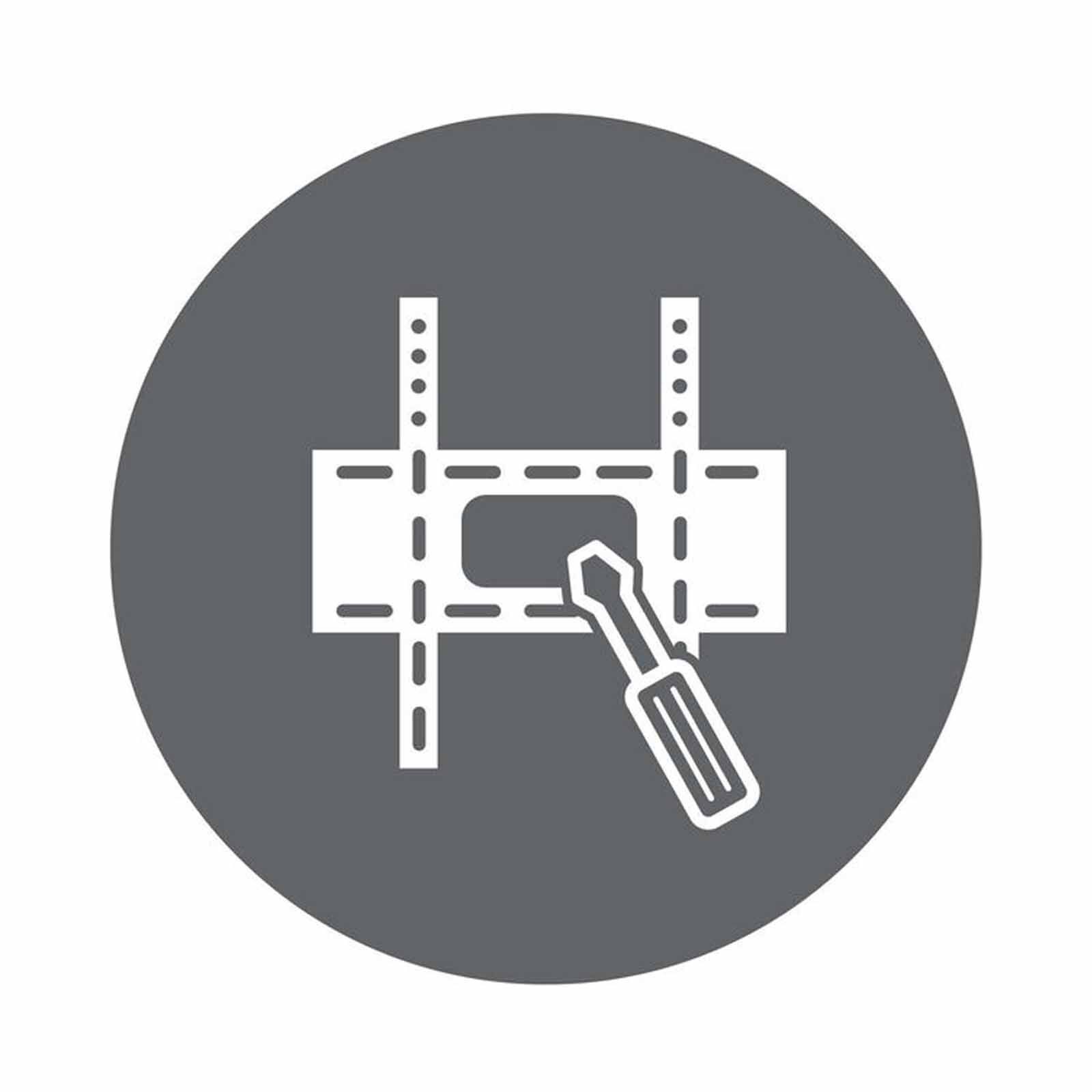 TV SWIVEL BRACKET INSTALLATION - 89" TO 100"-image 1