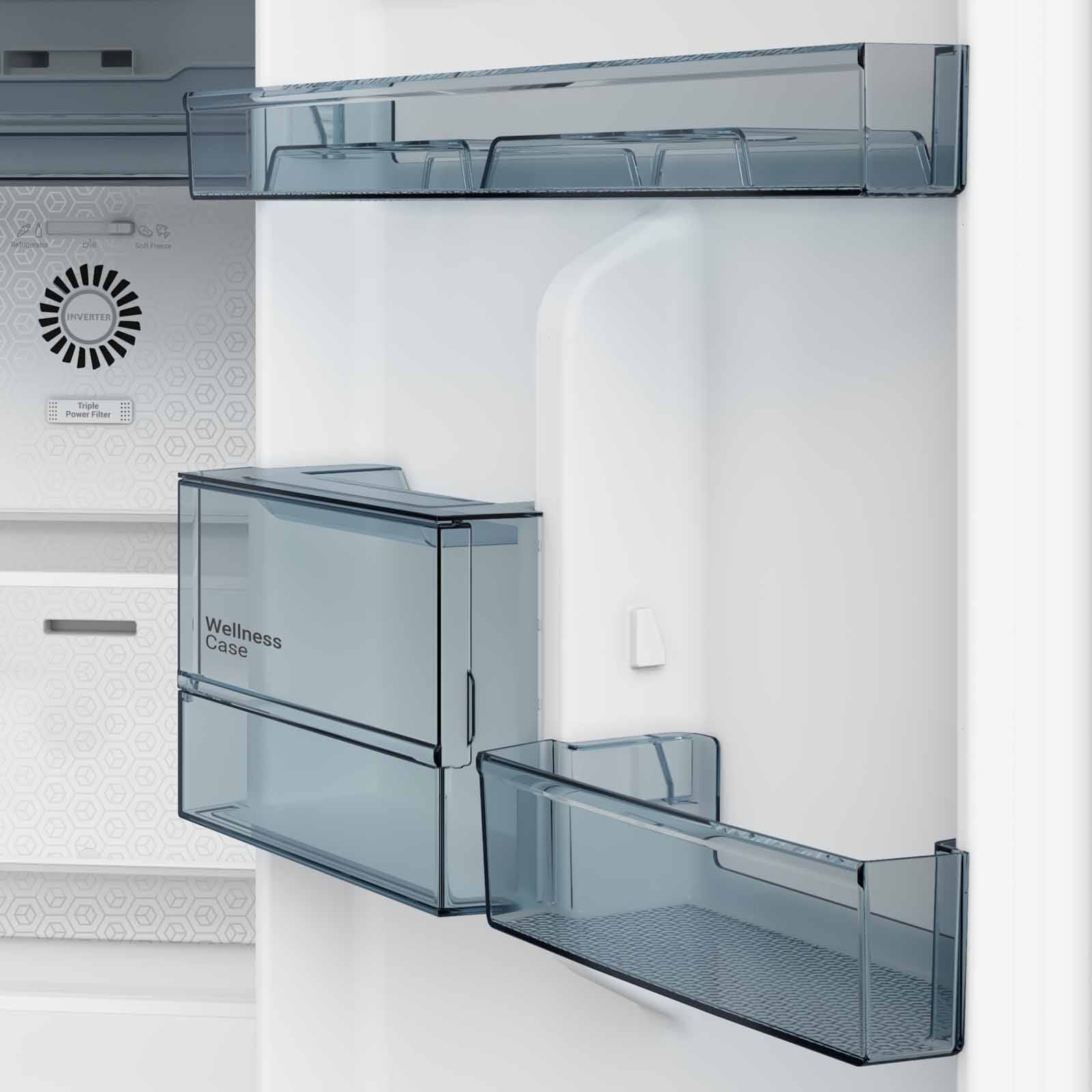 HITACHI Top Mount Fridge With Auto Ice Maker (407l) HRTN6443SAGBKSG-image 2