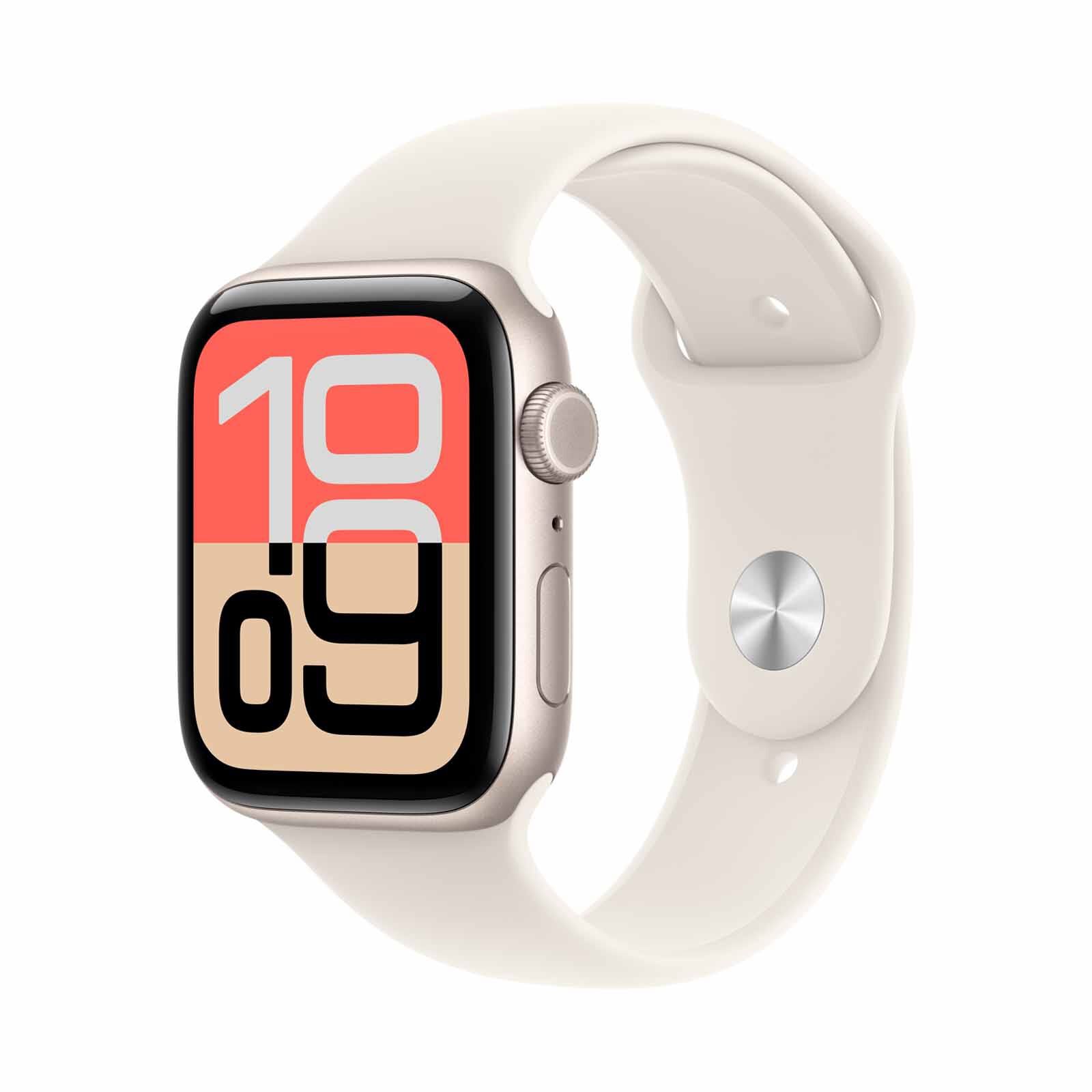 APPLE Watch Se 3 Gps + Cellular 44mm Starlight Aluminium Case With Starlight Sport Band - M/l MEPF4X/A-image 1