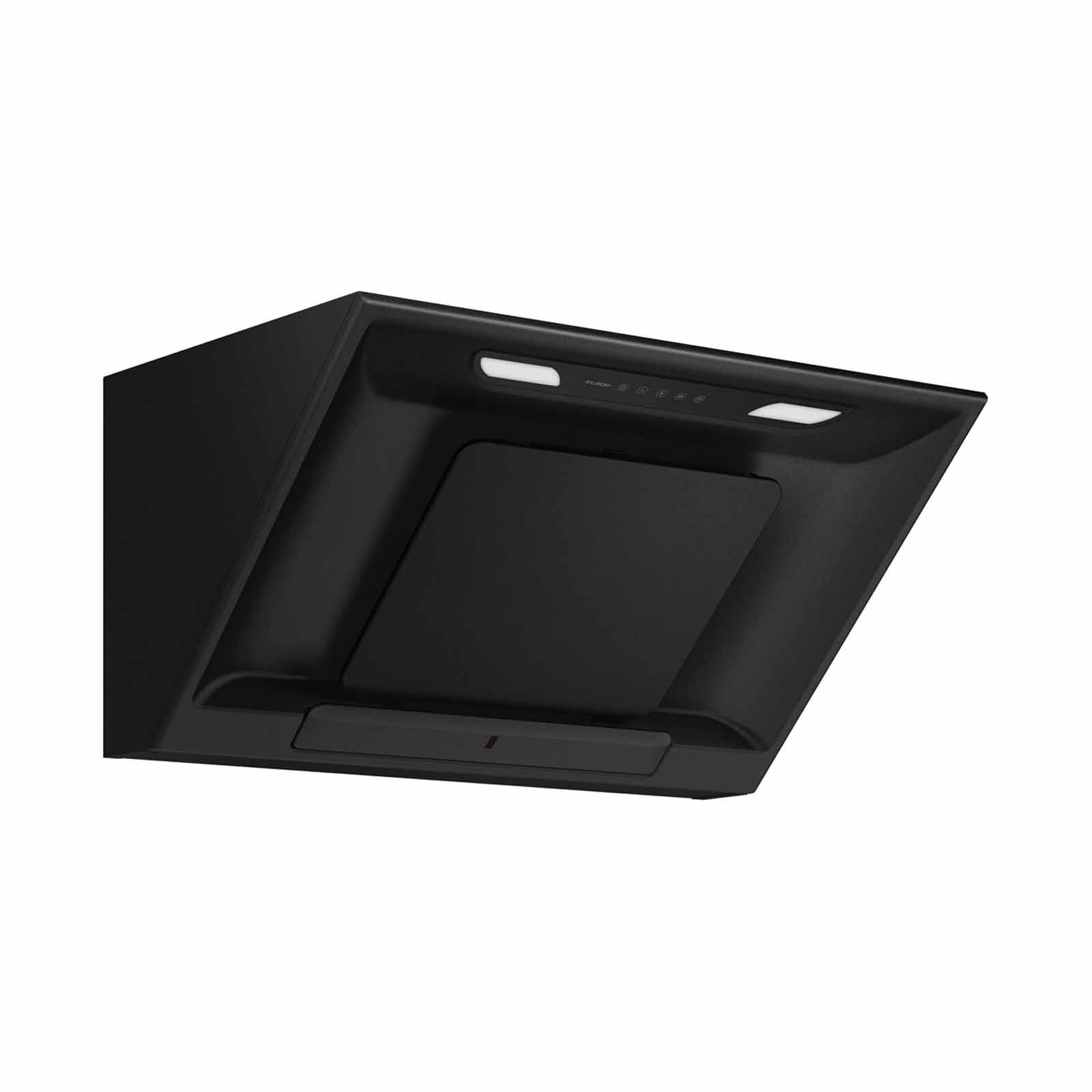 FUJIOH 90cm Made In Japan Inclined Hood - Texture Black (exclude Installation) FR-SC2090 V XBK-image 1