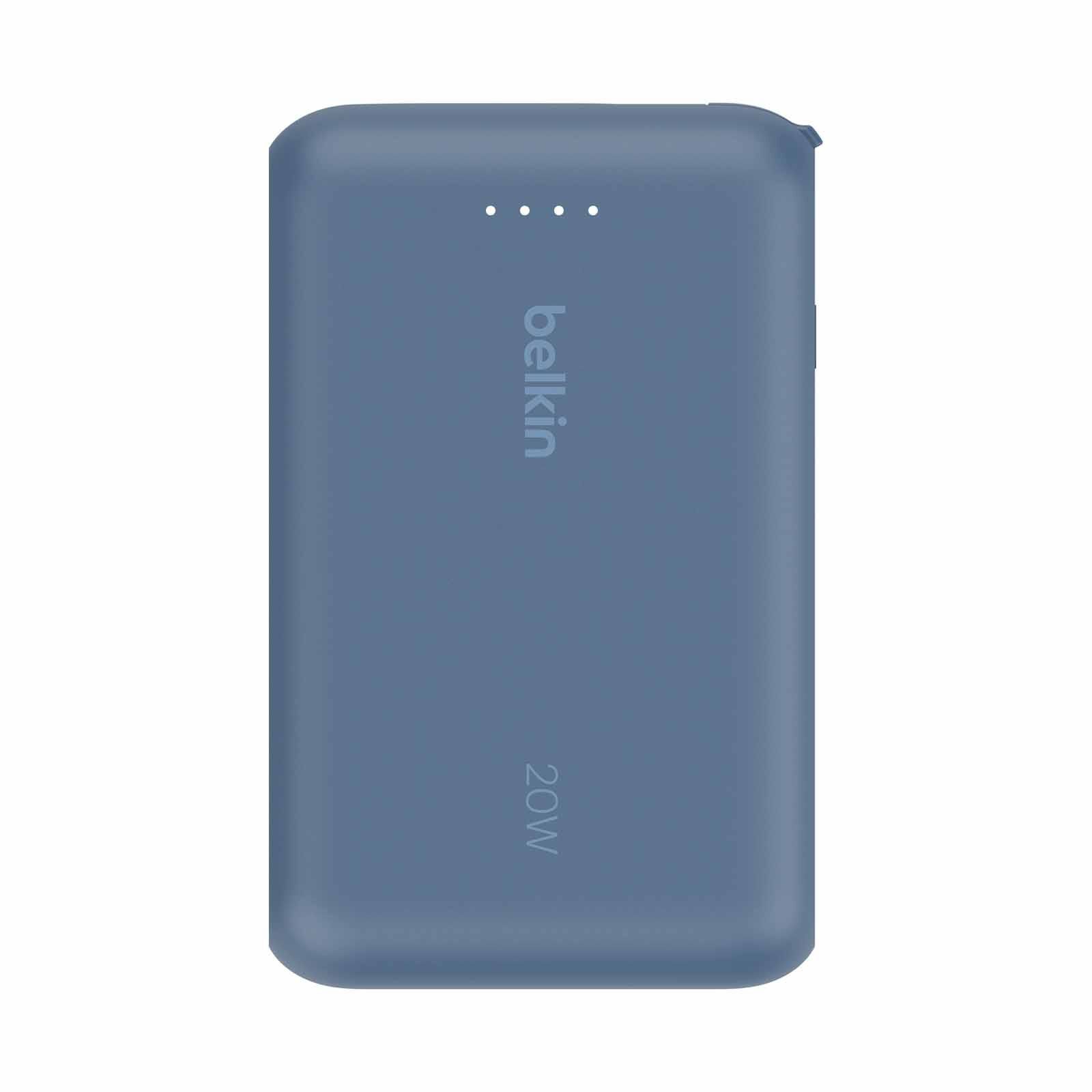 BELKIN Powerbank 10k W/ Cable Blue Pd 20w BPB021FQBL-image 2