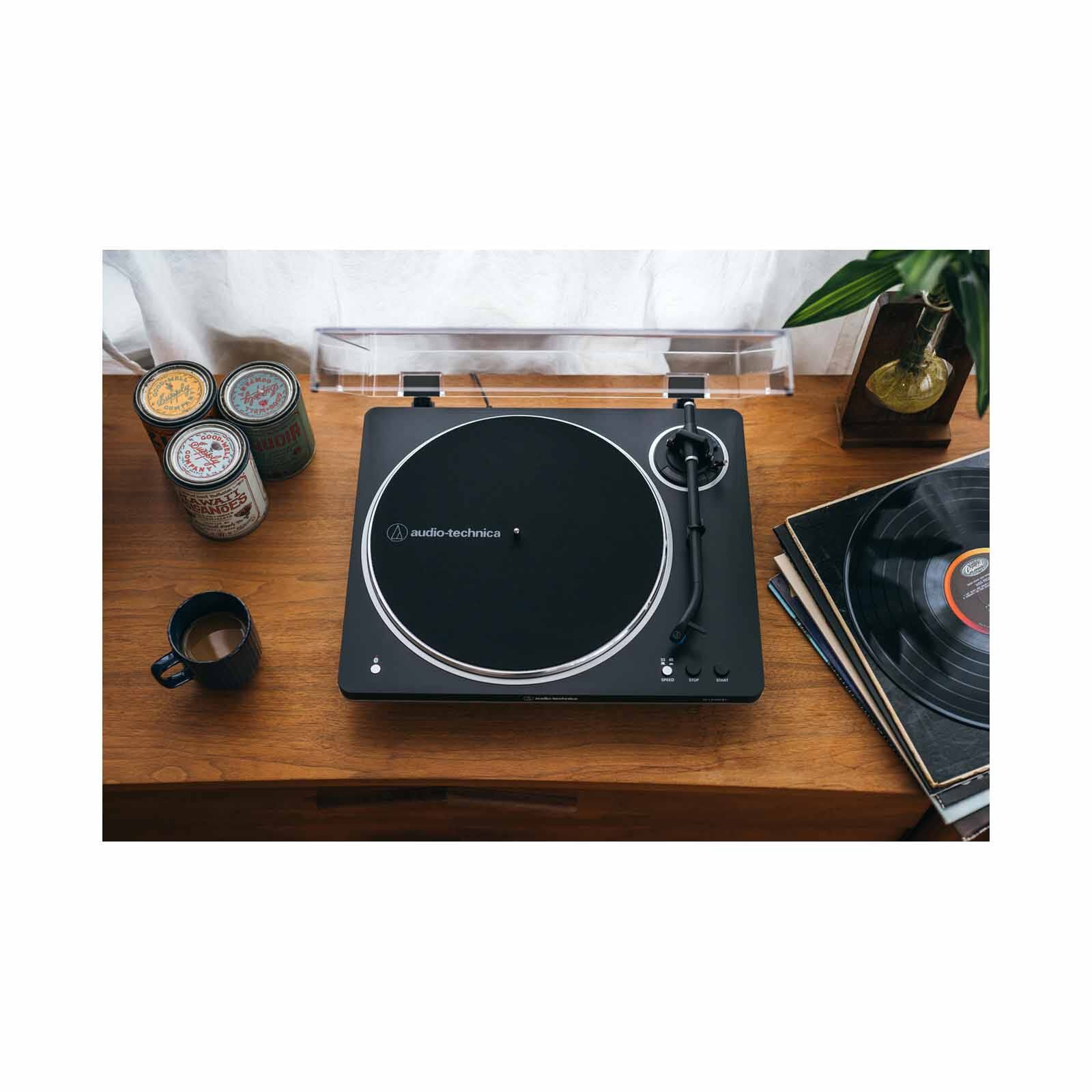 AUDIO TECH Fully Automatic Wireless Belt-drive Turntable AT-LP70XBT BS-image 8