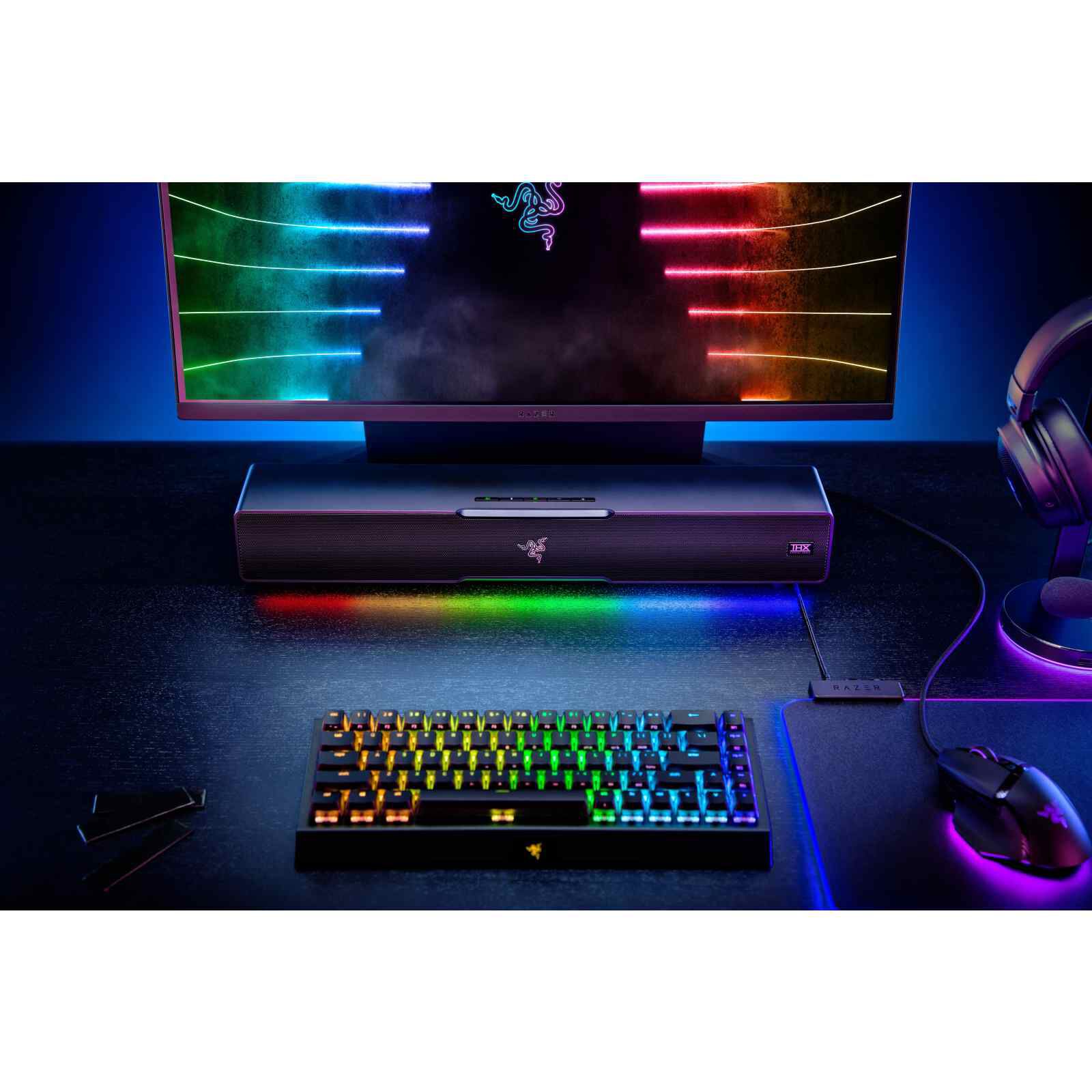 RAZER Leviathan V2 Pc Gaming Sound Bar With Subwoofer RZ05-03920100-R3G1-image 11