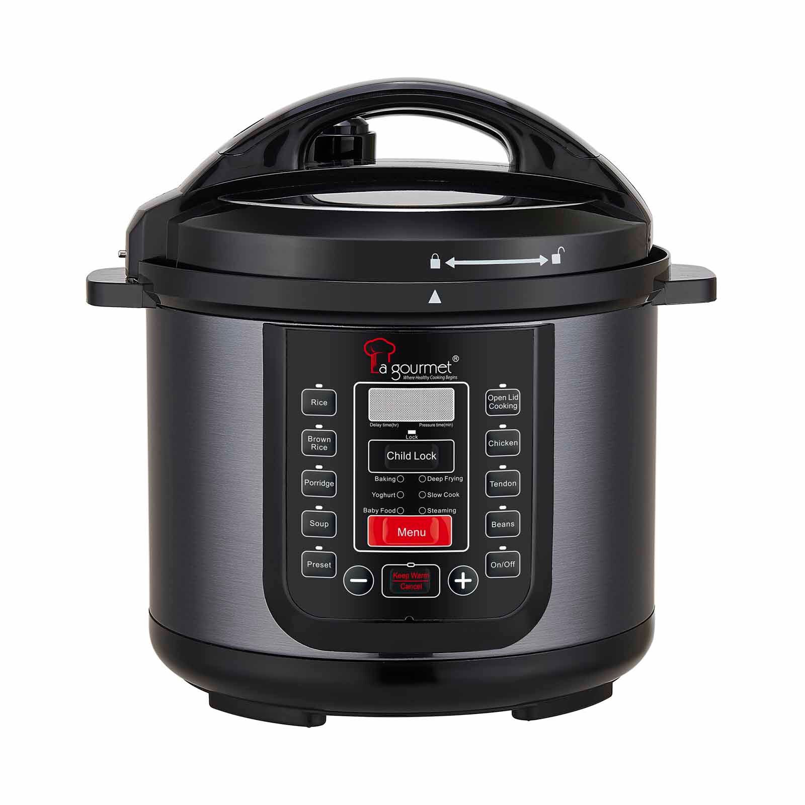 LA GOURMET Pressure Cooker (5.0l) LGELPC378415-image null