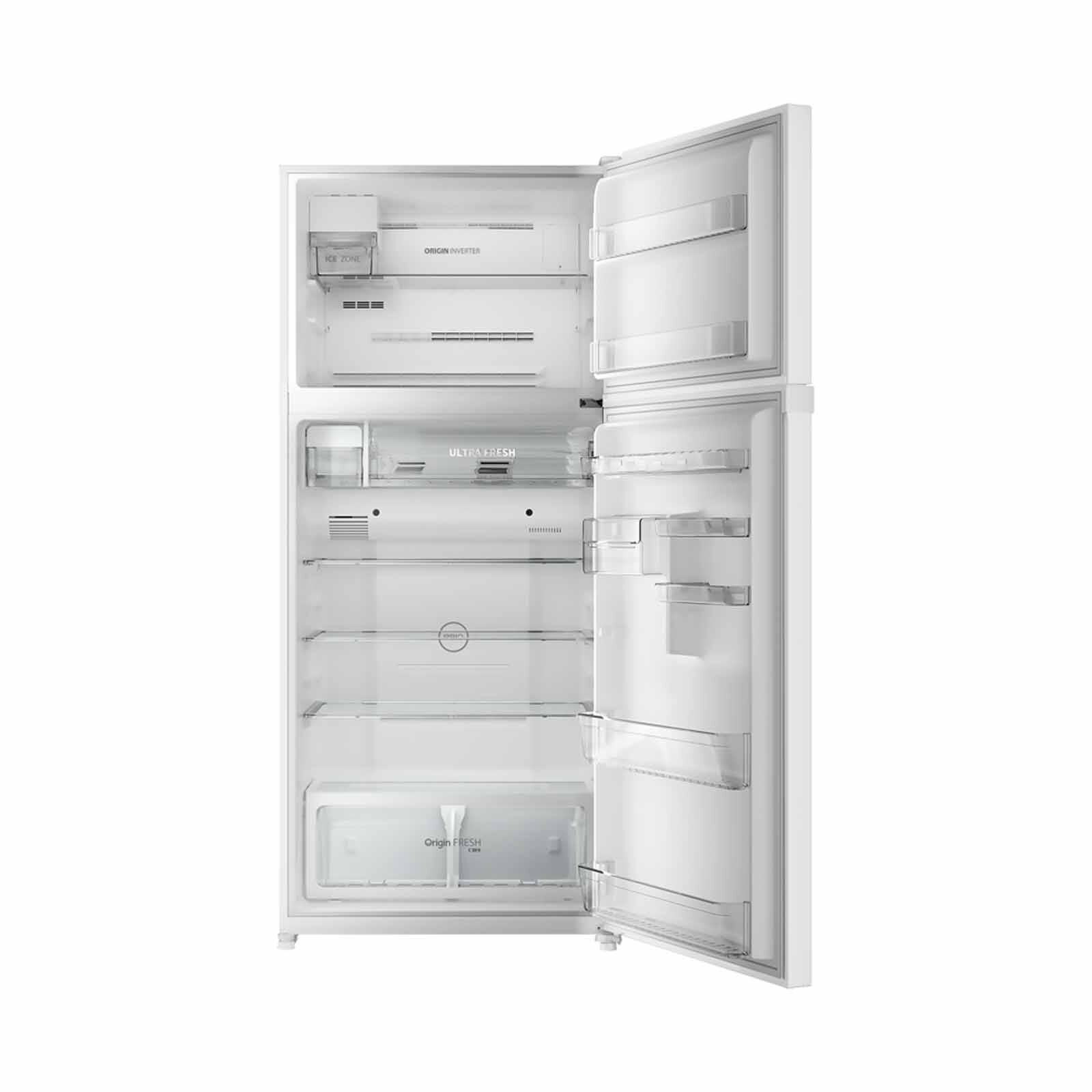 TOSHIBA 2 Dr Fridge (597l) - White Glass GR-RT835WE-PGX(B5)-image 2