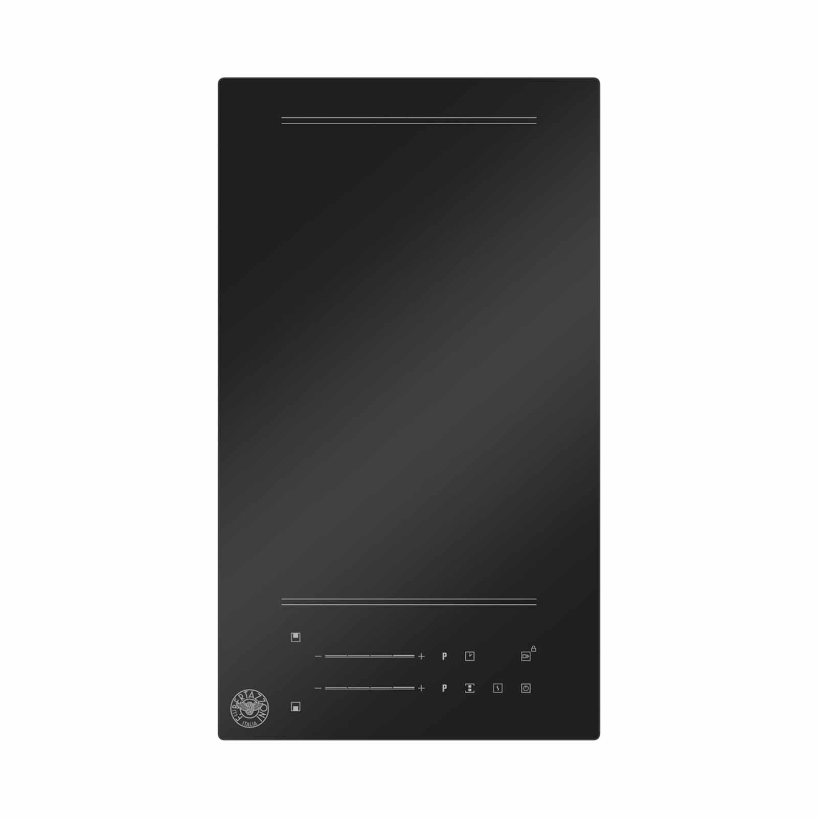BERTAZZONI 30cm Induction Hob - Black (2 Zone) (exclude Installation) P302123NVS-image 1