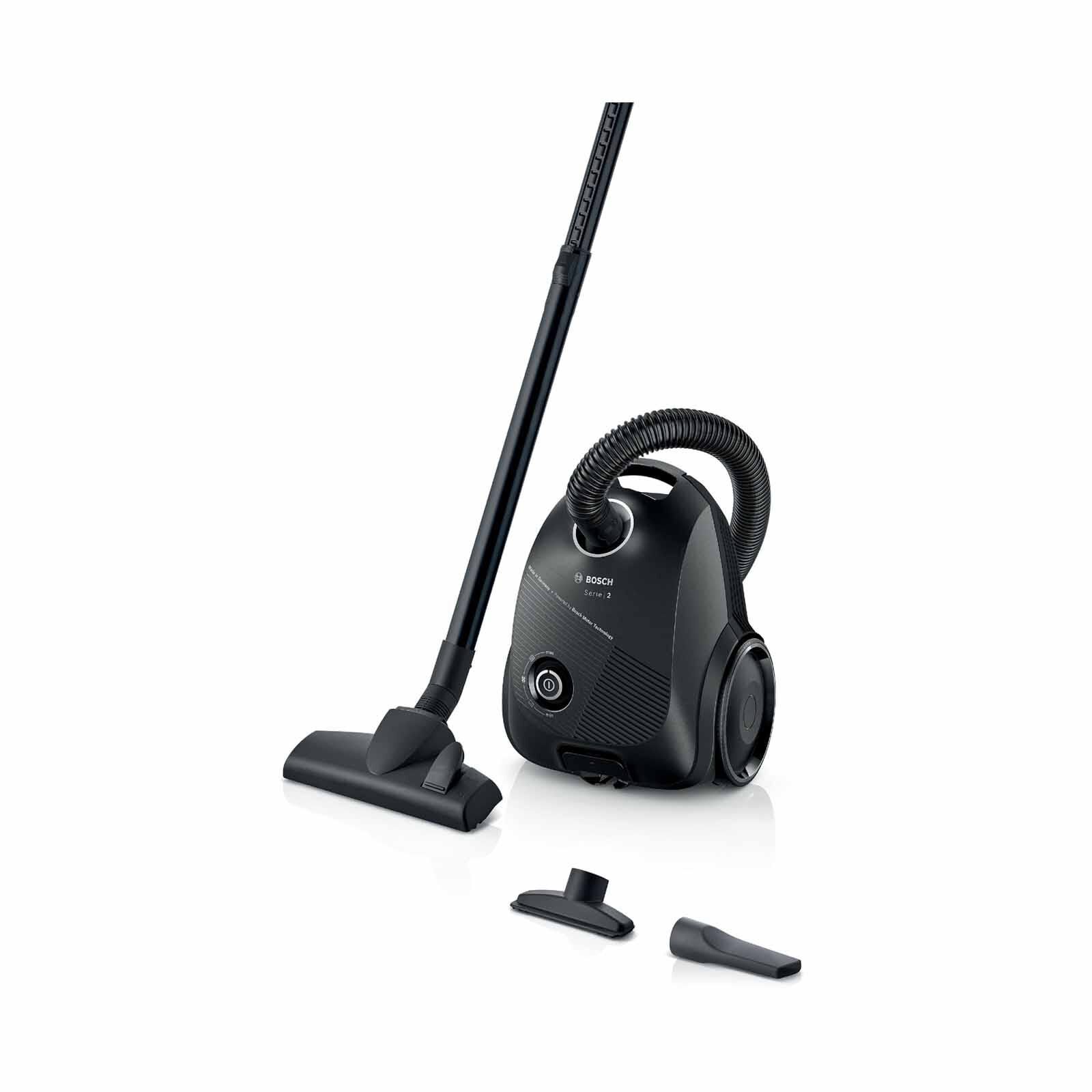 BOSCH Bagged Vacuum Cleaner (600w) - Black BGBS2BA1GB-image 1