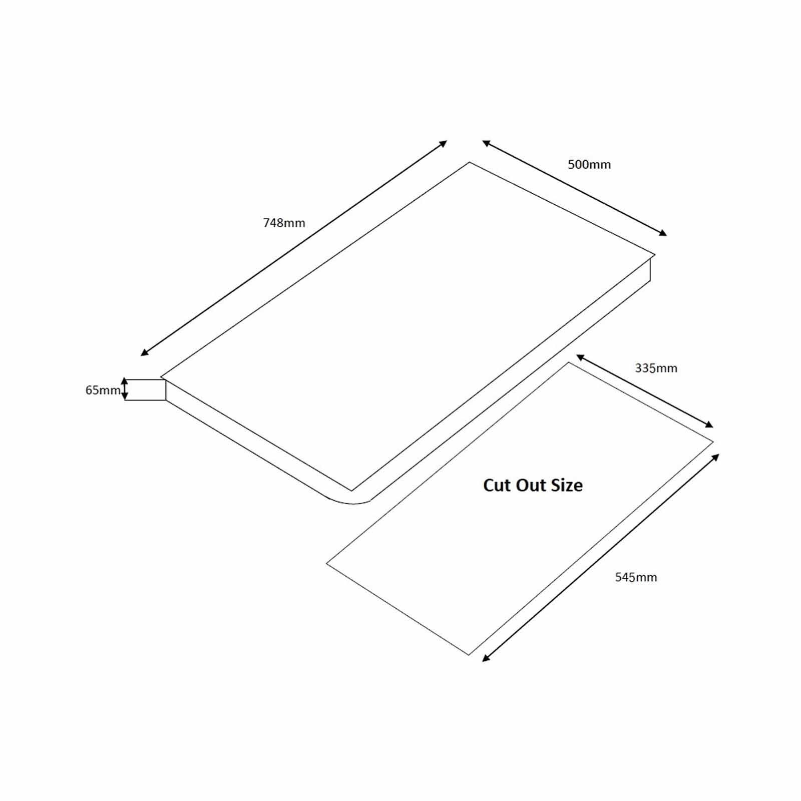TECNO 70cm 2 Burners Tempered Glass Cooker Hob (exclude Installation) T 22TGSV MT/GY-image 2