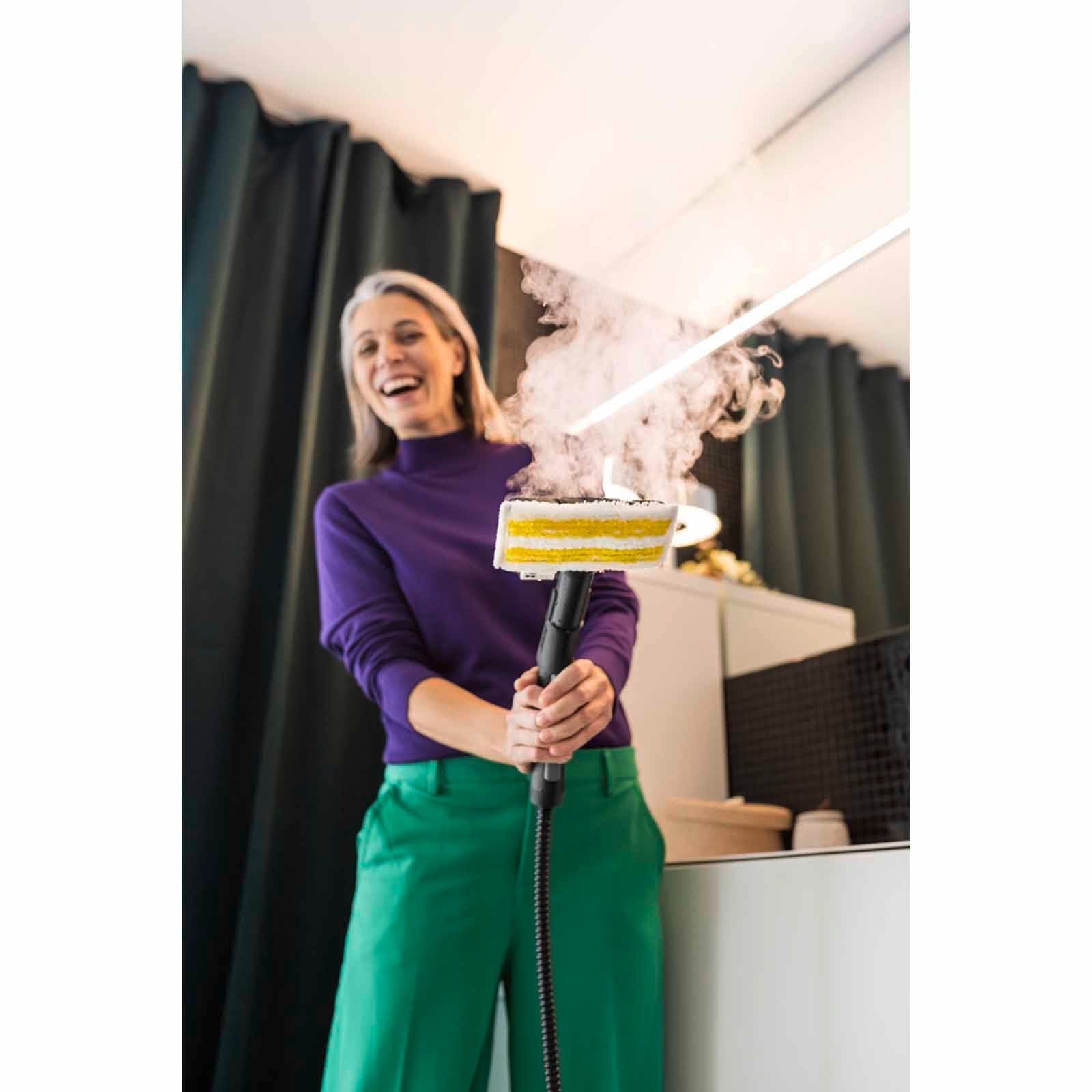 KARCHER Steam Cleaner SC3 DELUXE ANNIVERSARY EDITION - BLACK-image 2
