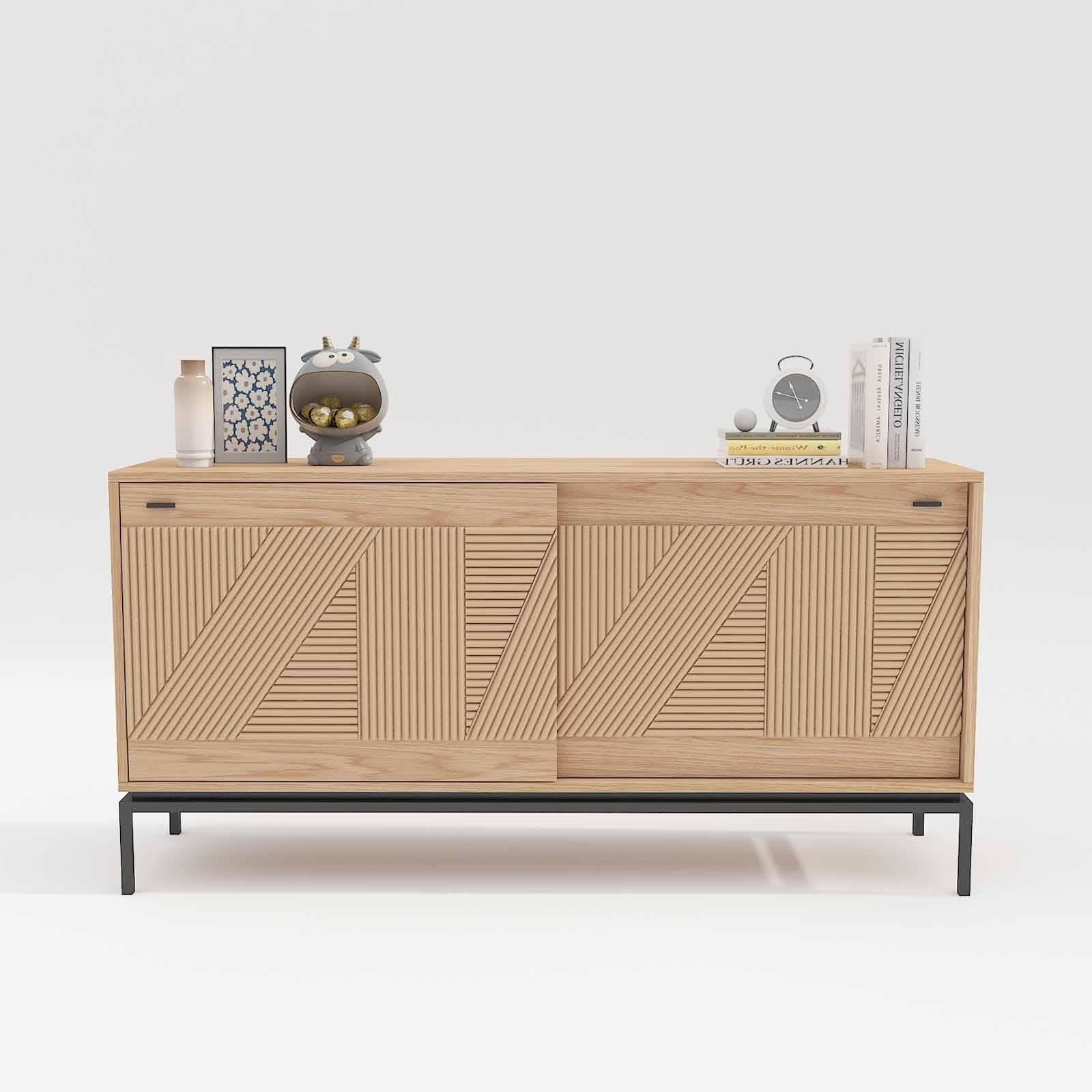 MUZE Sideboard - Natural DOMI-image 1