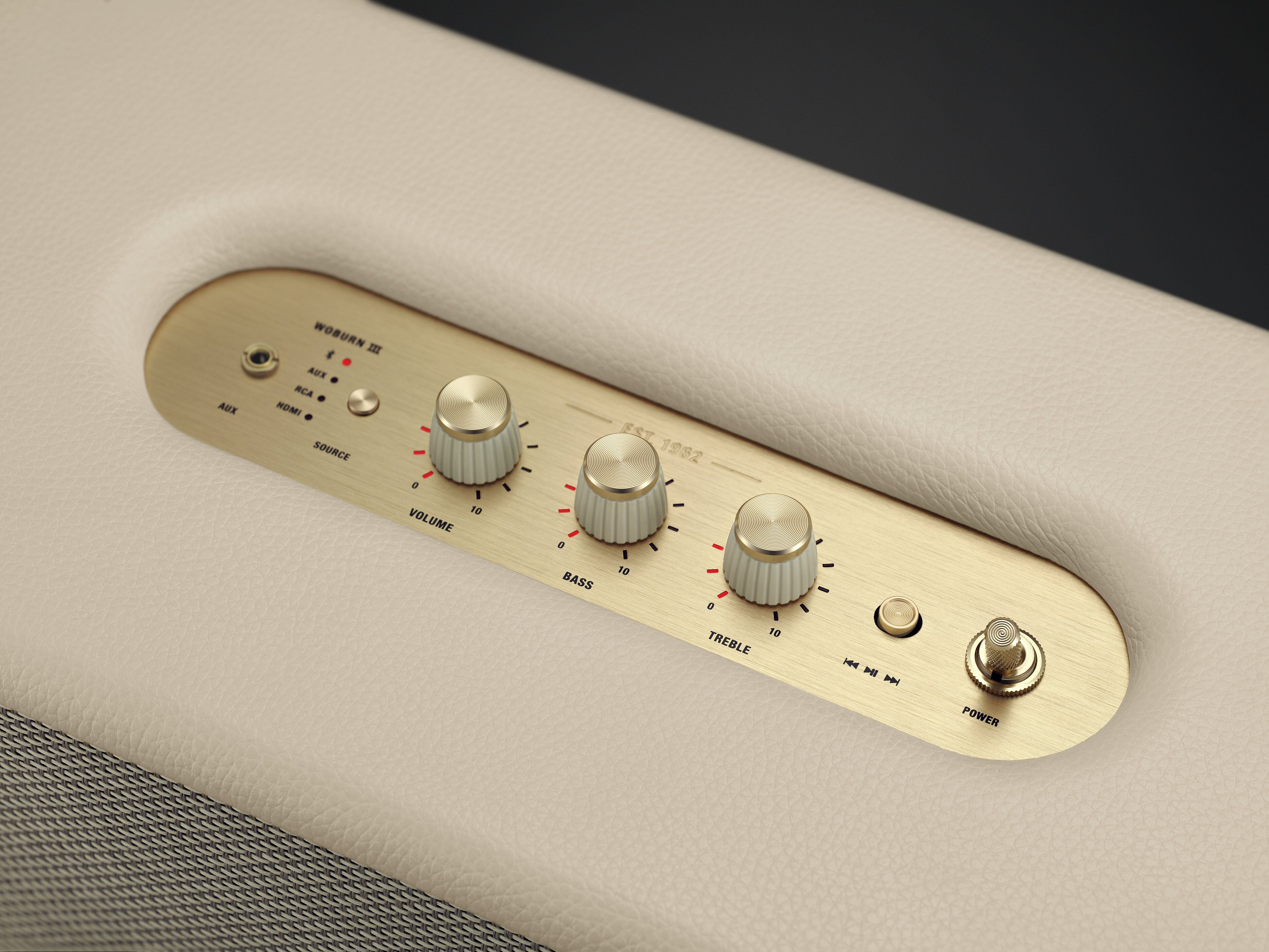MARSHALL Woburn Iii Cream Home Speaker WOBURN III (CREAM)-image 3