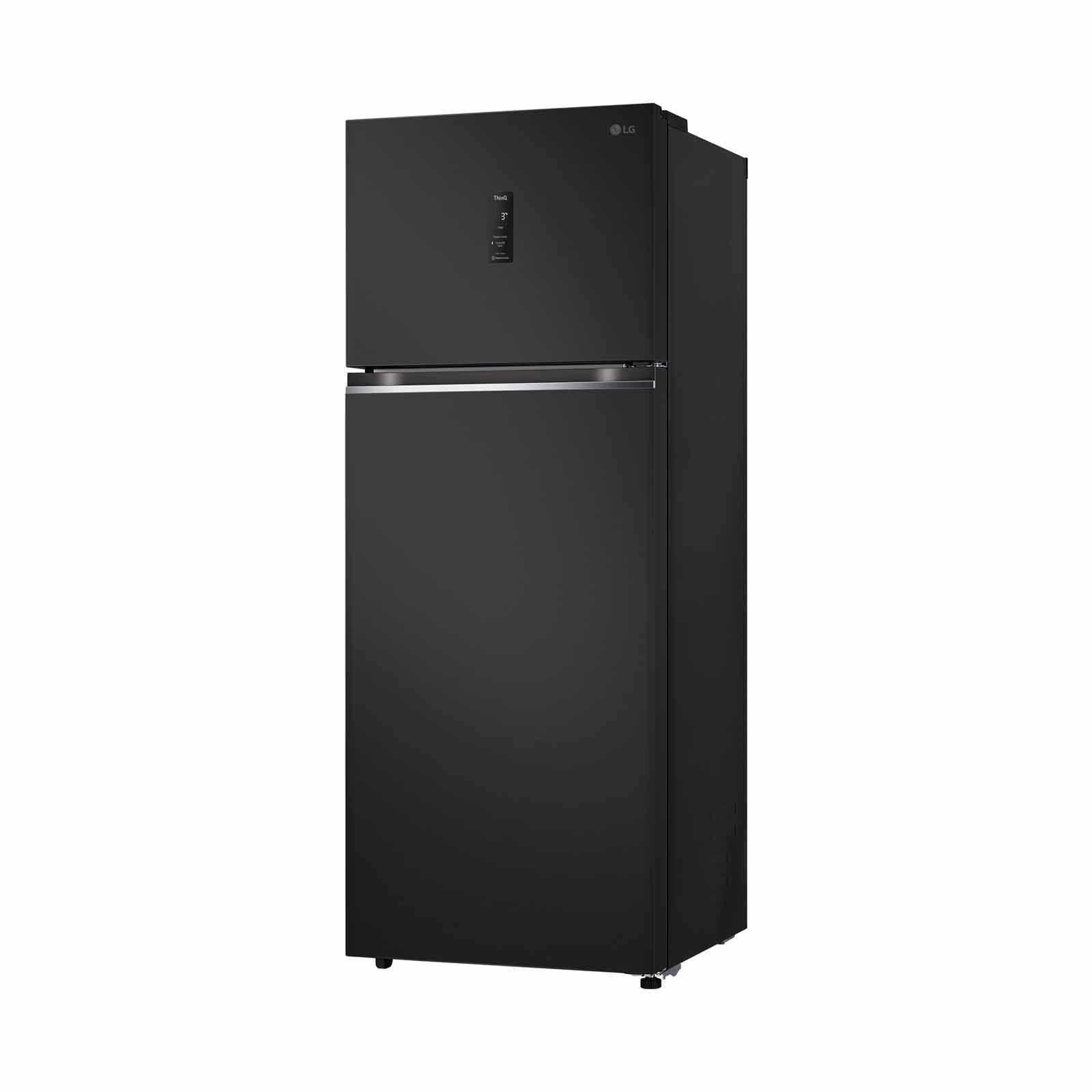 LG Top Mount Fridge (612l) (matte Black) GT-B6085EP-image 4