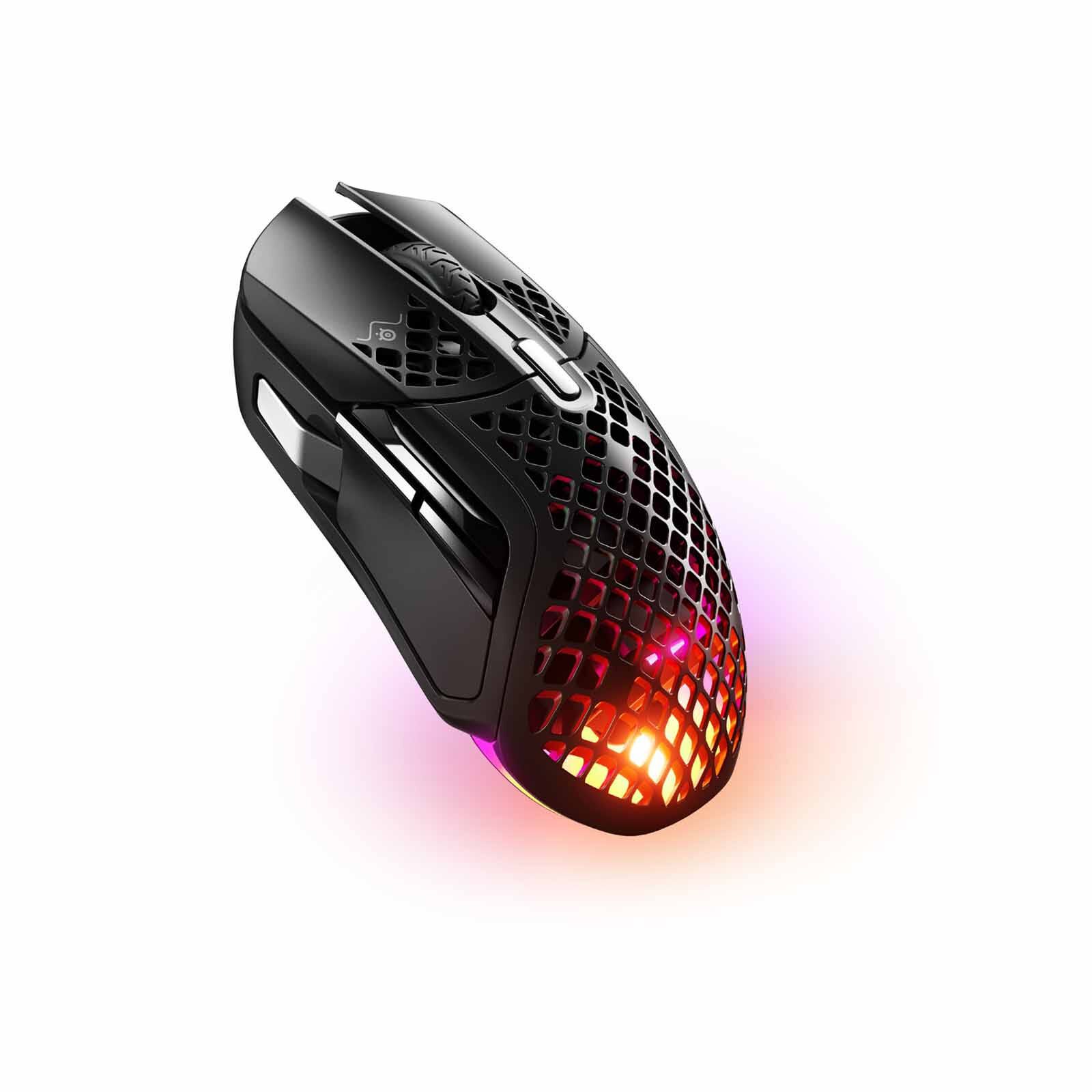 STEELSERIE Wireless, Ultra Lightweight Gaming Mouse AEROX 5 WIRELESS BLACK-image 1