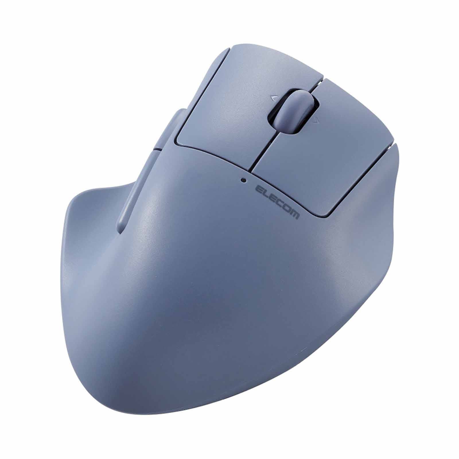 ELECOM 5 Btn Dual Mode Bt & Wireless Mouse - Navy M-SH30MBSKNV-image 3