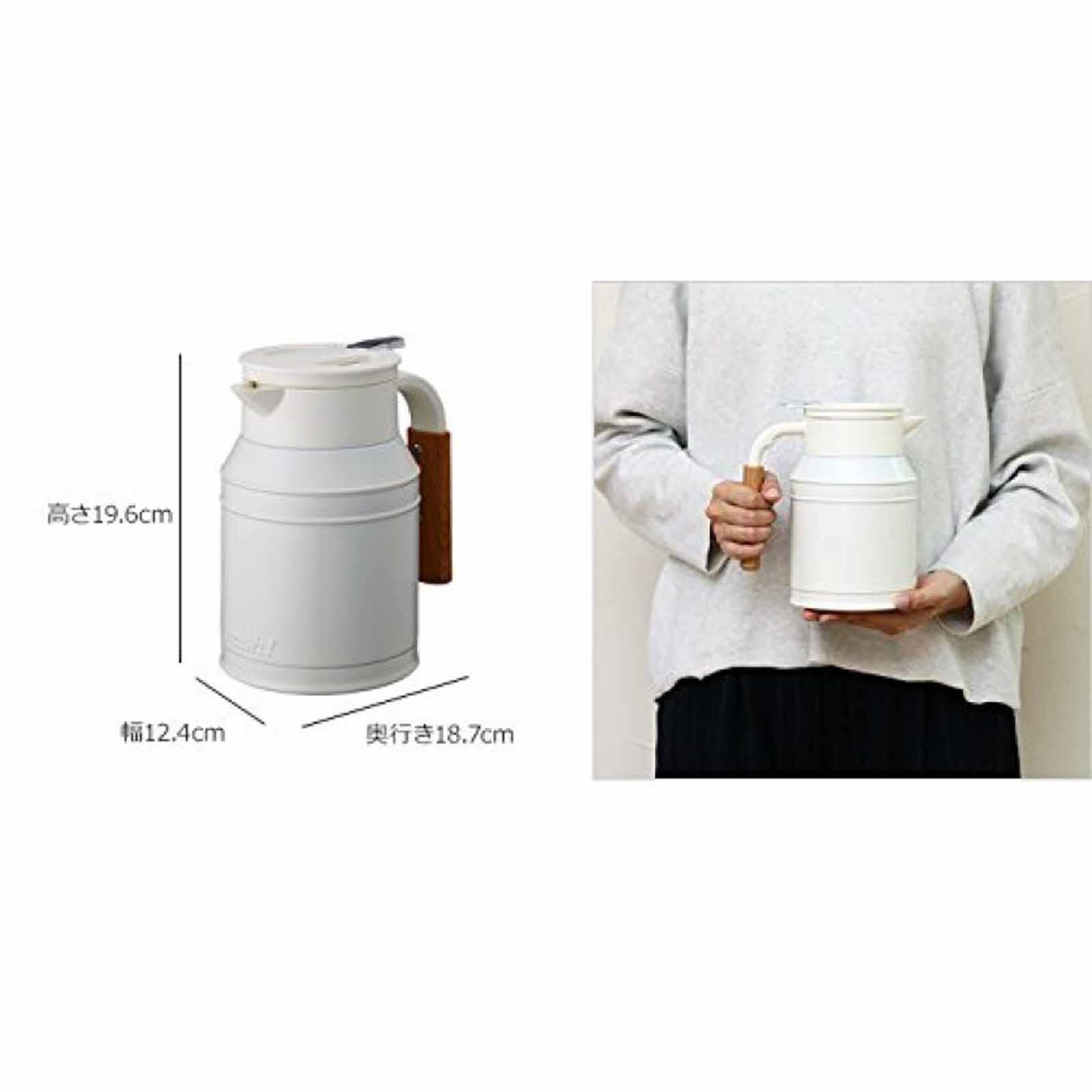 MOSH Double-wall S/steel Bottle 1000ml - Brown DMTK1.0BRK-image 6