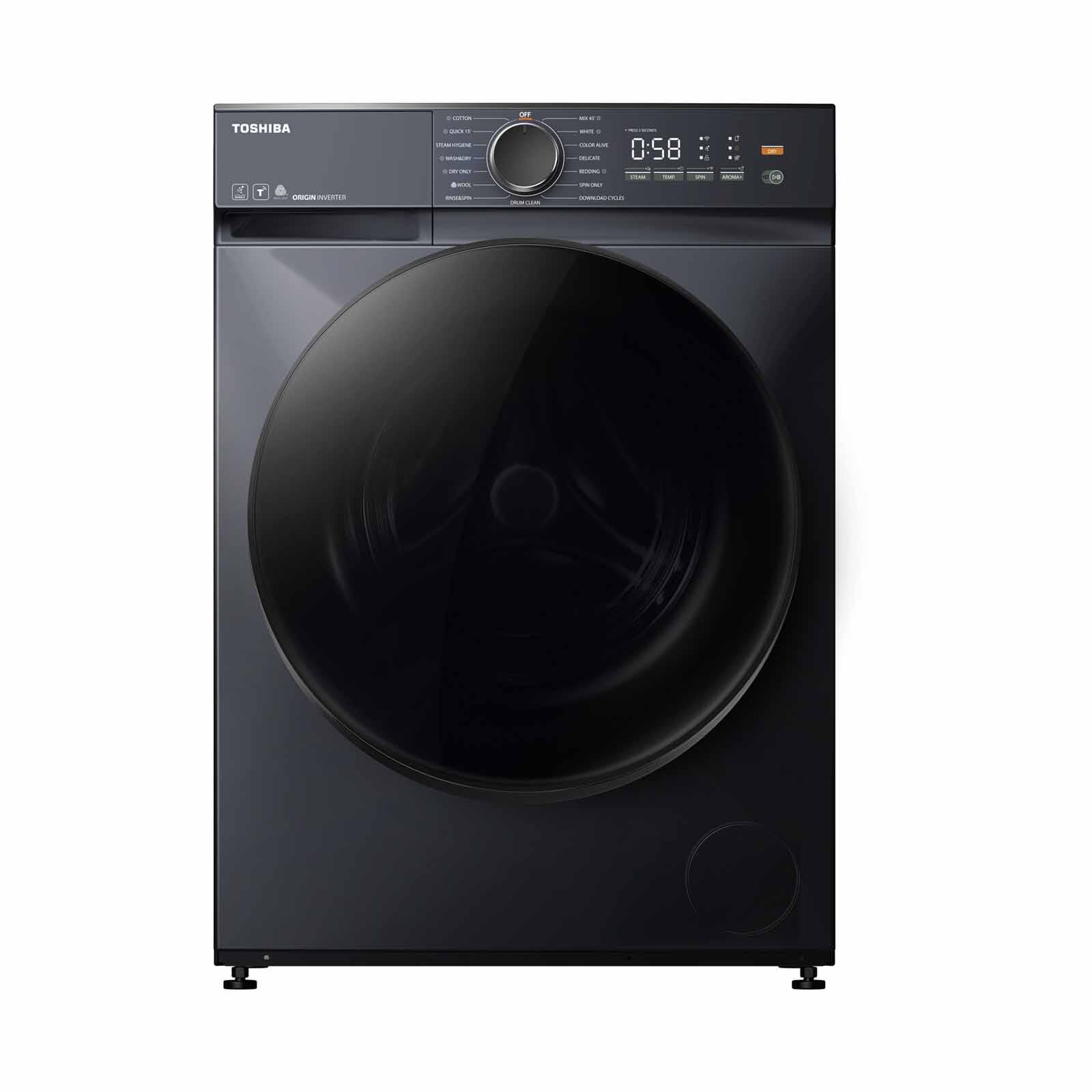TOSHIBA Front Load Washer/dryer (13kg/8kg) TWD-T21BU140UWS(MG)