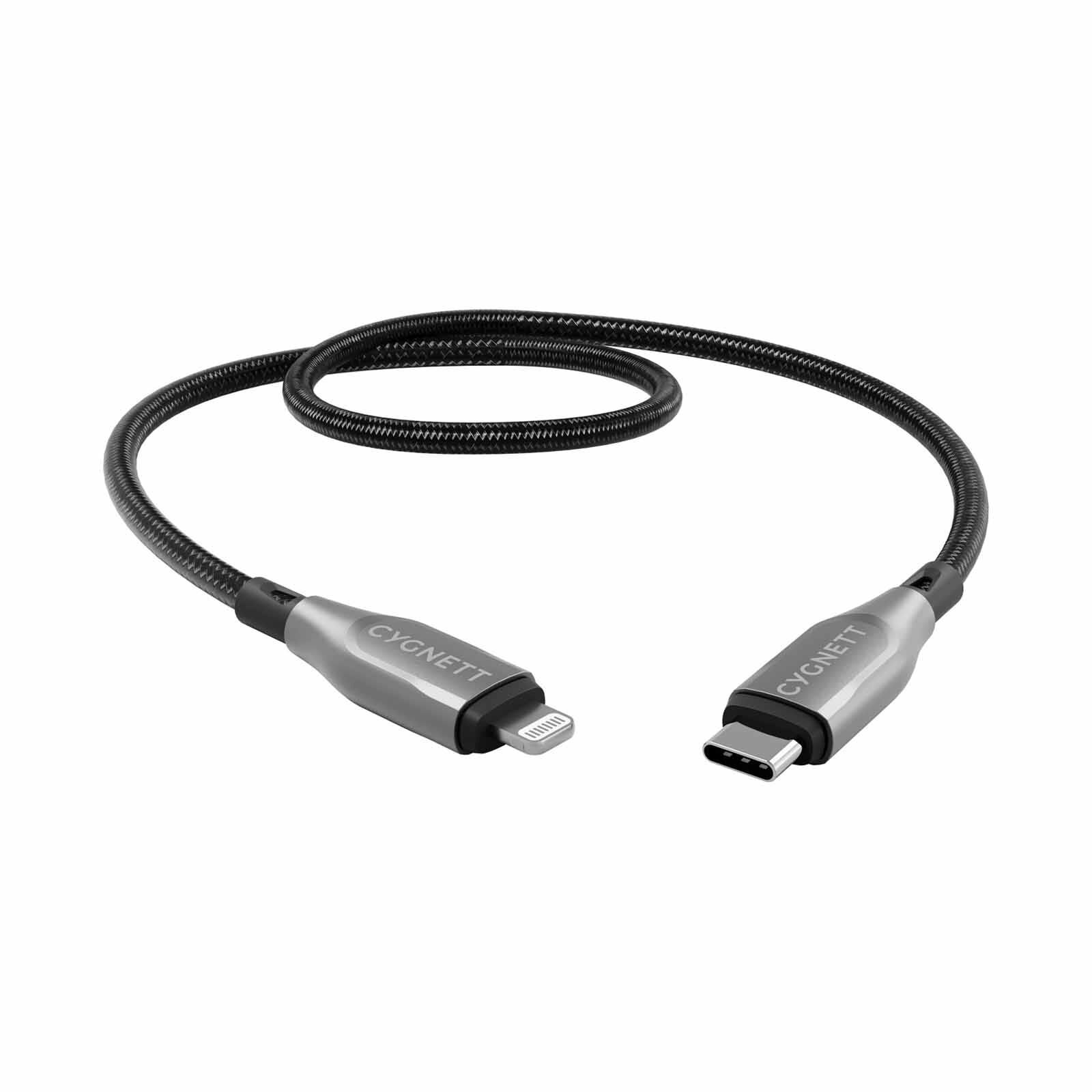 CYGNETT Armoured Lightning To Usb-c Cable - Black 50cm CY4666PCCCL-image 2