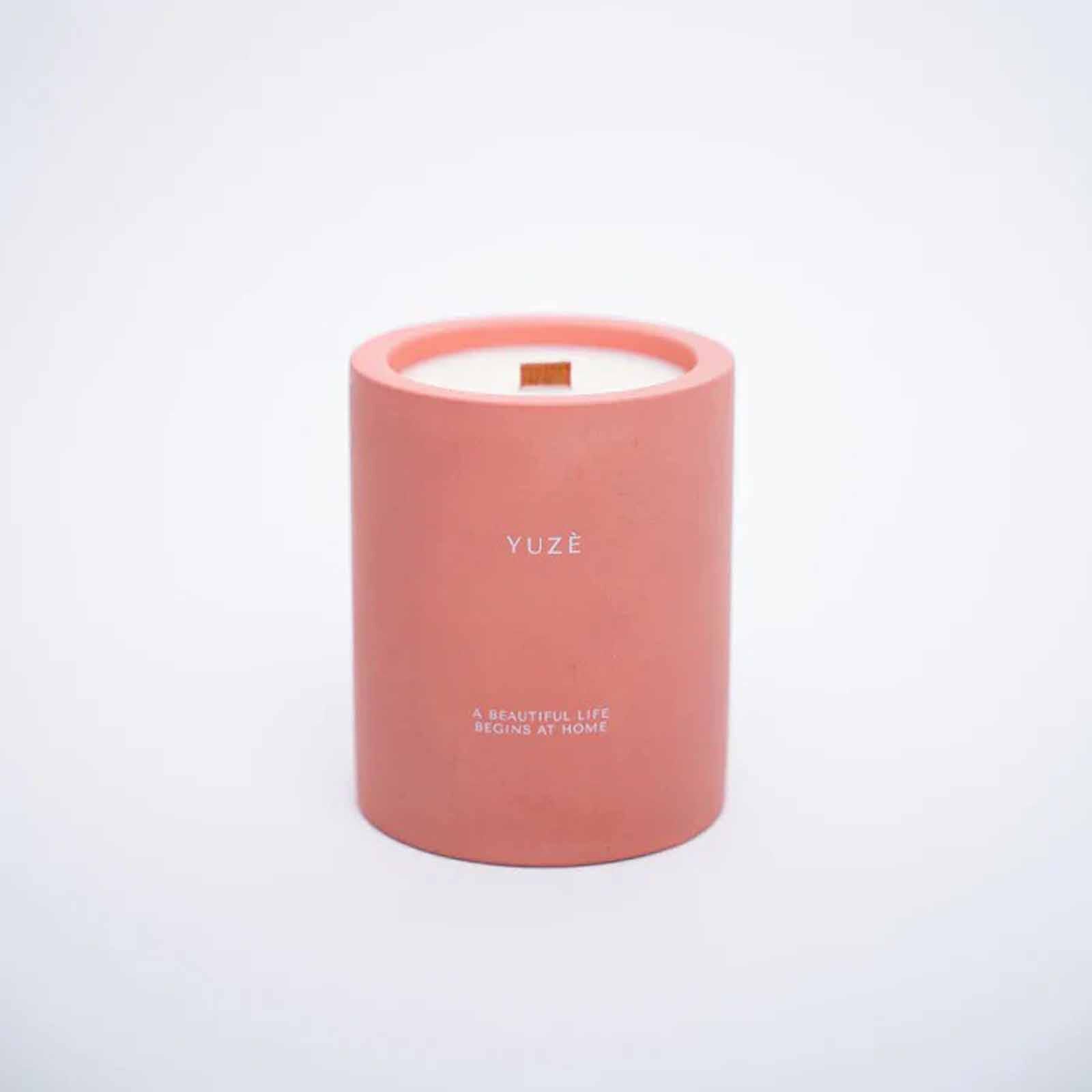 YUZE Jasmine Soy Wax Candle - Special Buy JASMINE-image 1