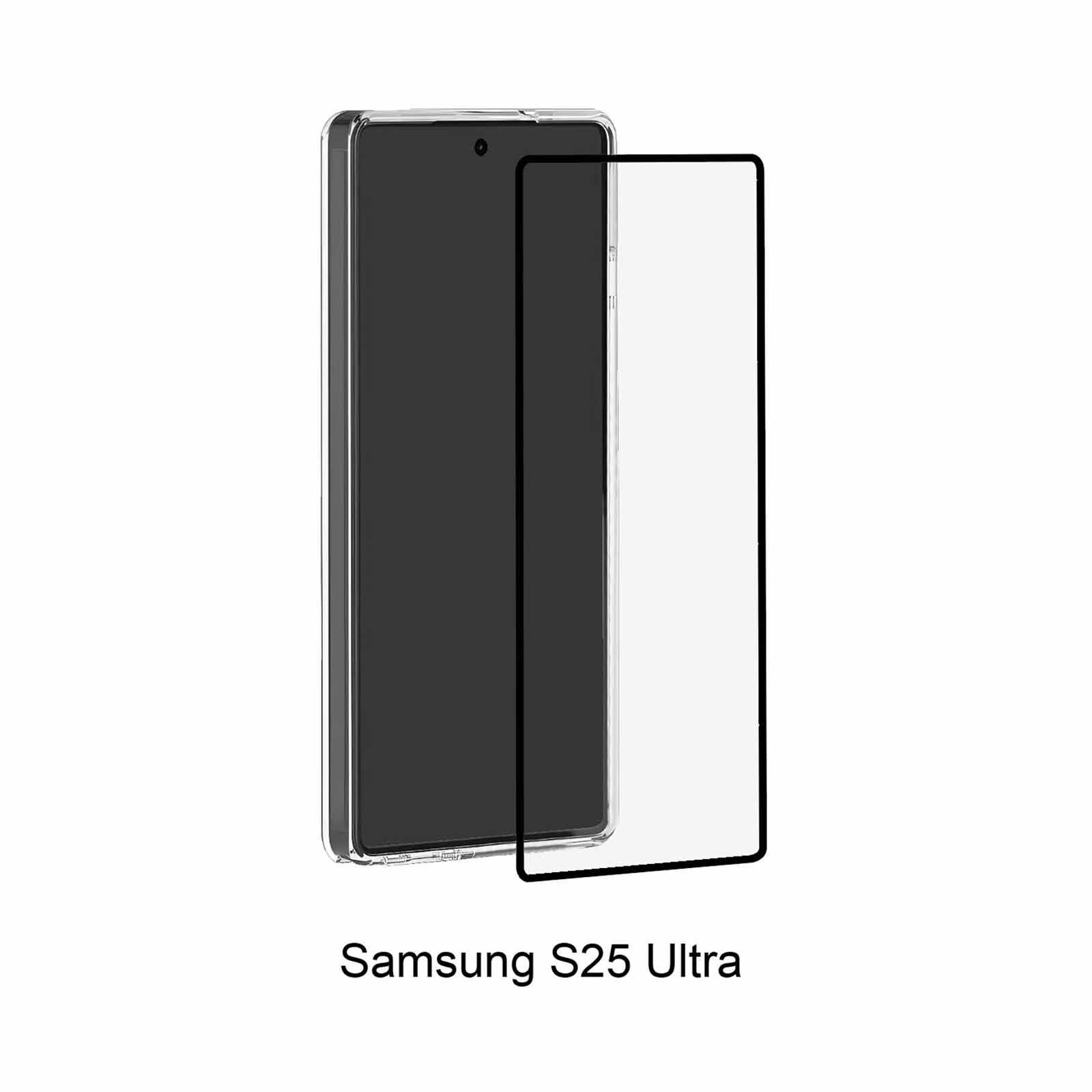 N.BRANDZ Full Coverage Glass Protector For S25 Ultra N-TG-S25U-image 1
