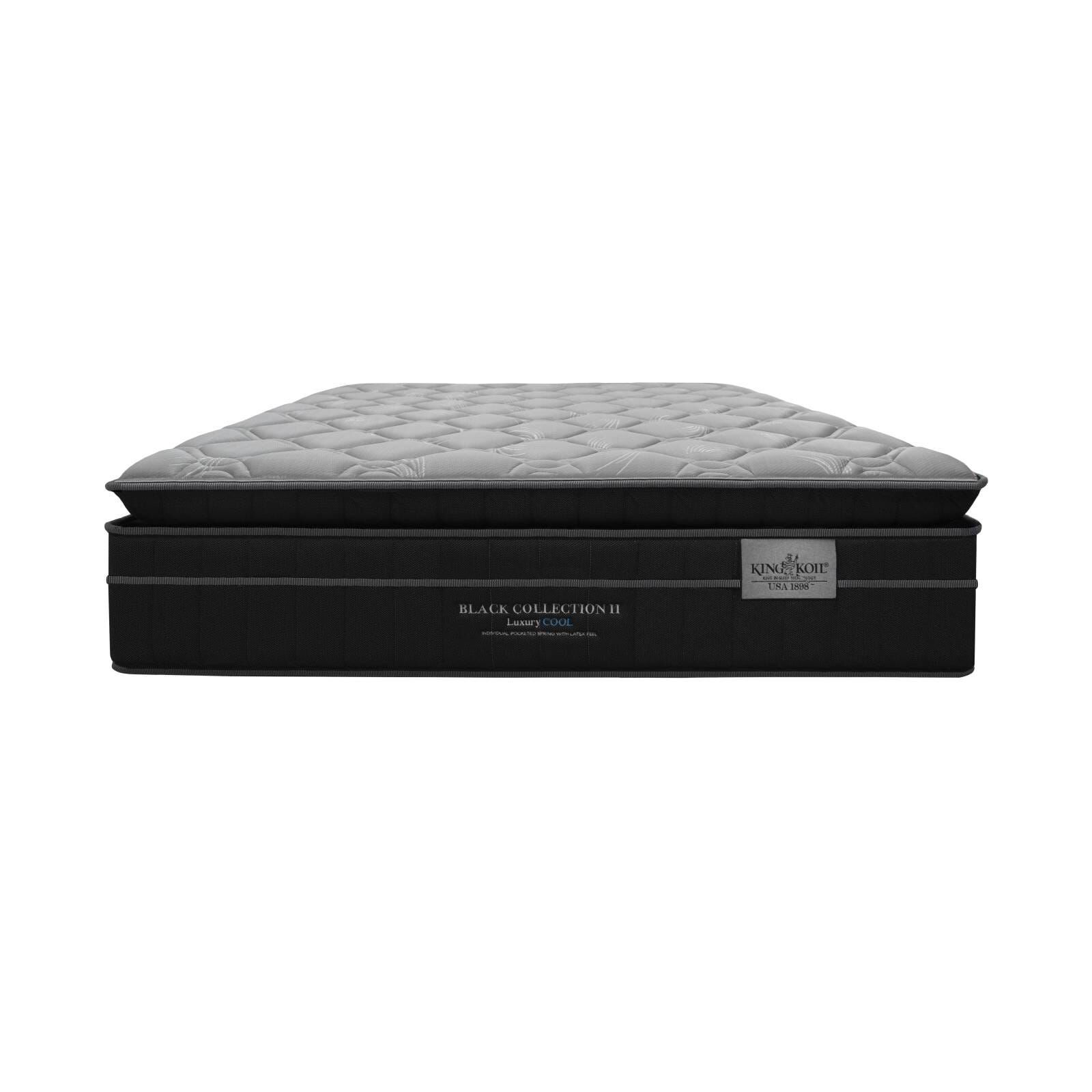 KINGKOIL Queen Size Mattress BLACK COLLECTION (II) LUXURY-image 1