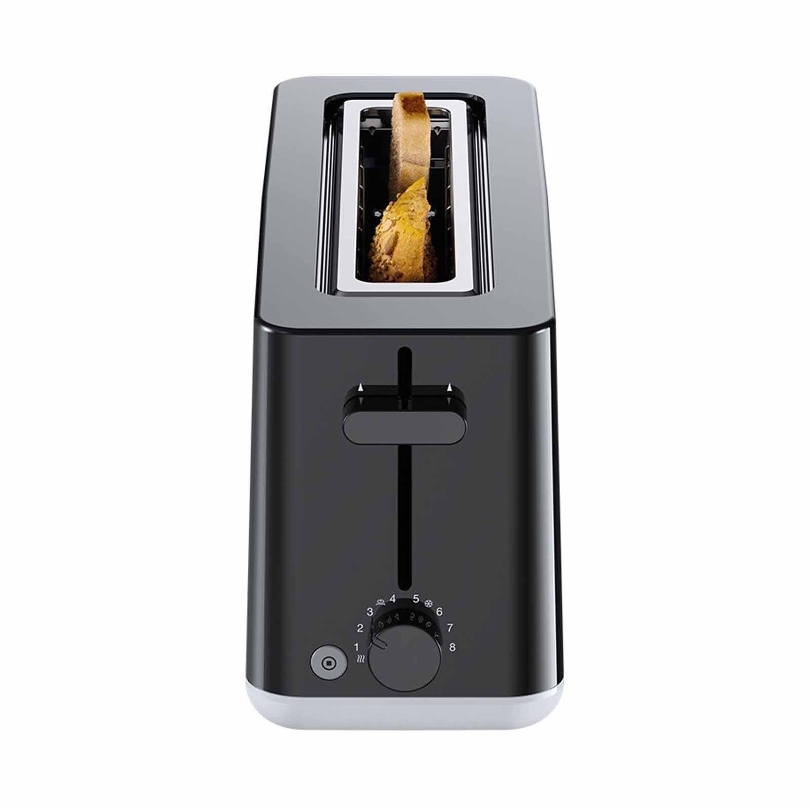 BRAUN Breakfast Series 1 Long-slot Toaster - Black HT1110BK-image 2
