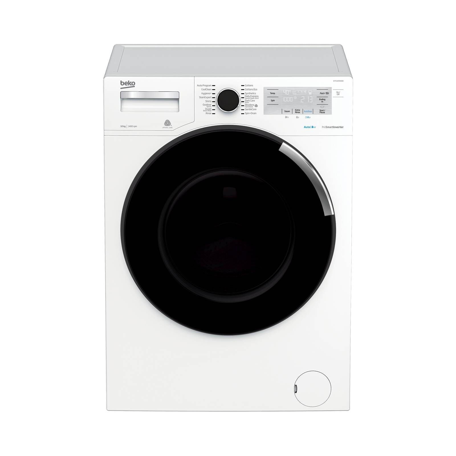 BEKO Front Load Washer (10kg) WTE10744X0D-image 1