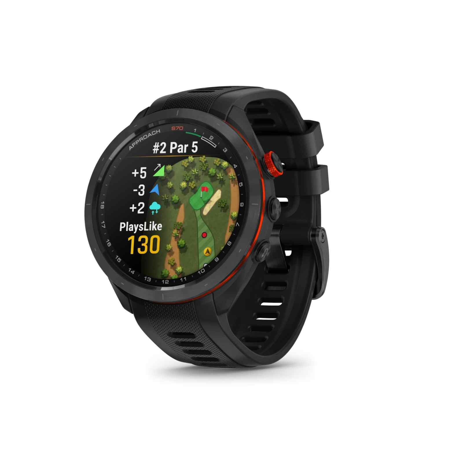 GARMIN Approach S70, 47mm, Golf Gps, Black, Sea GM-010-02746-52-image 4