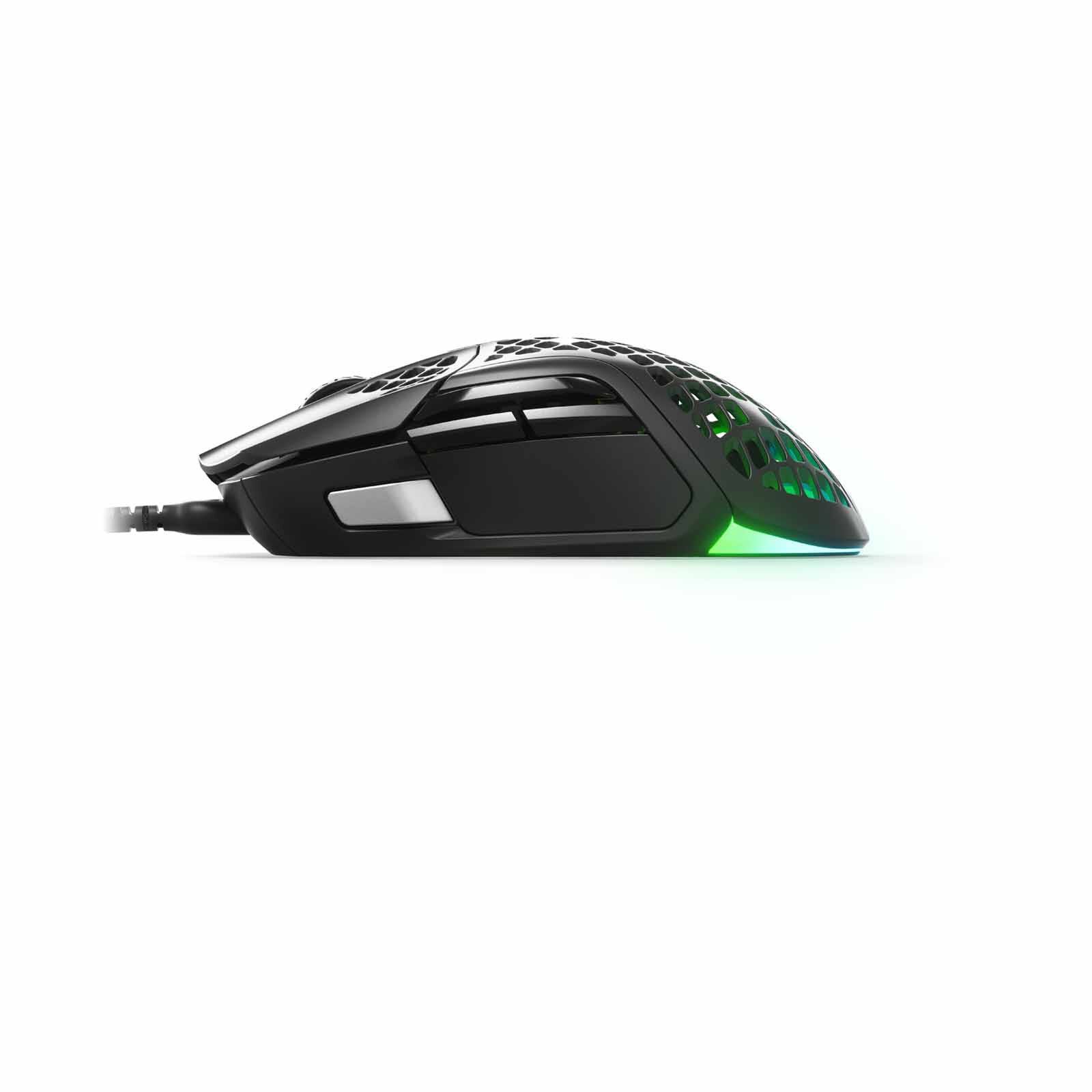 STEELSERIE Wired, Ultralight Multi Gaming Mouse AEROX 5 WIRED BLACK-image 3