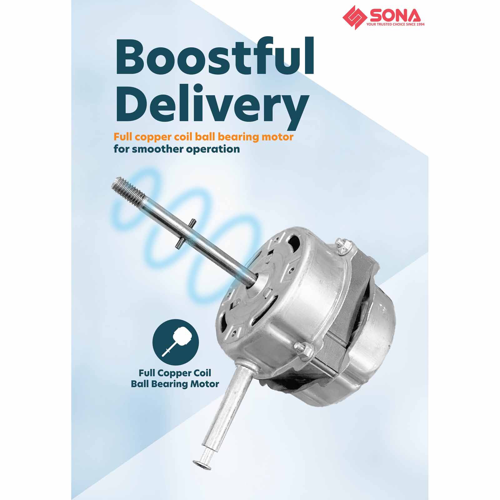 SONA 12 In Power Stand Fan SSO6062N-image 6