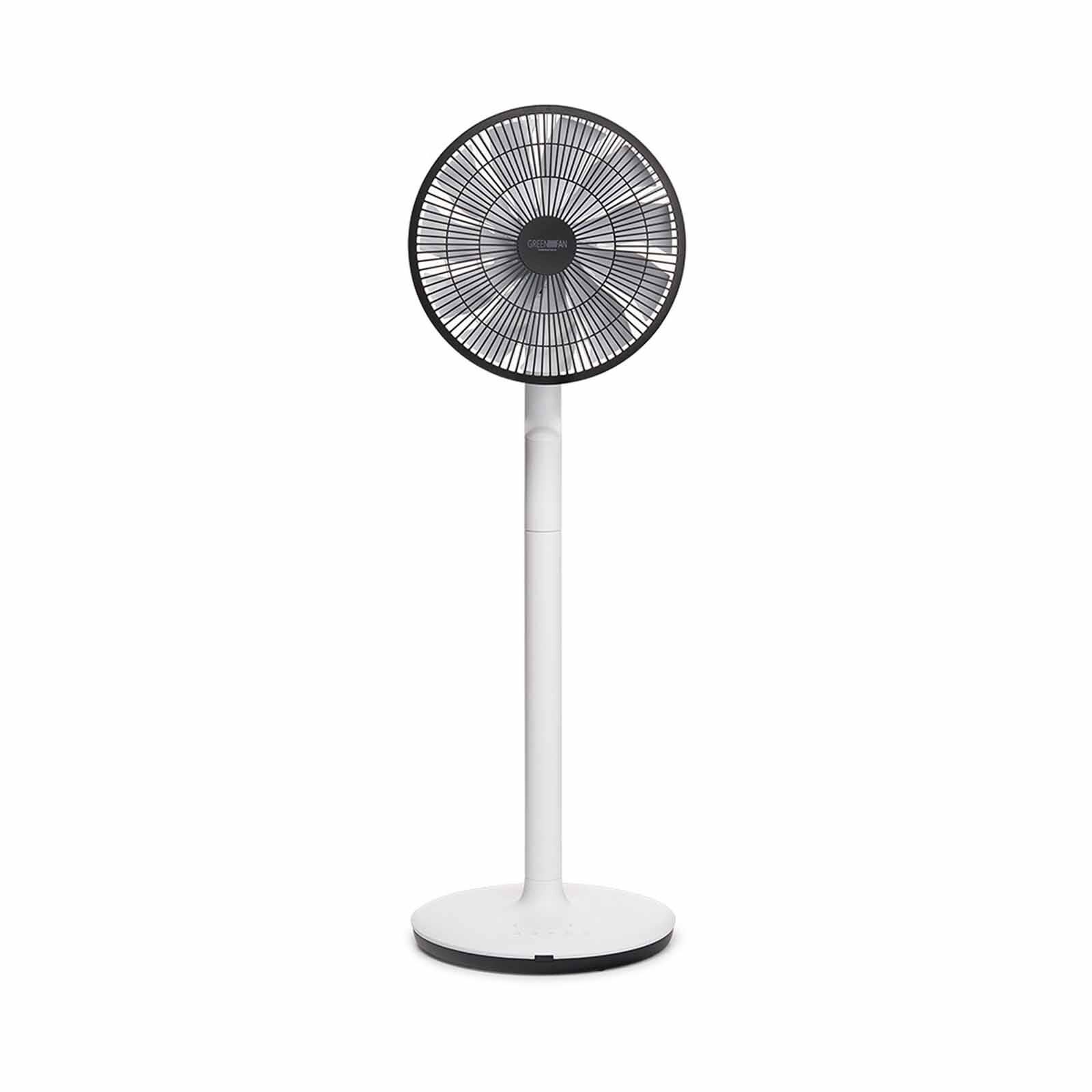 NOVITA Greenfan F-1 White (with Black Grille) F-1 BLACK GRILLE-image 1