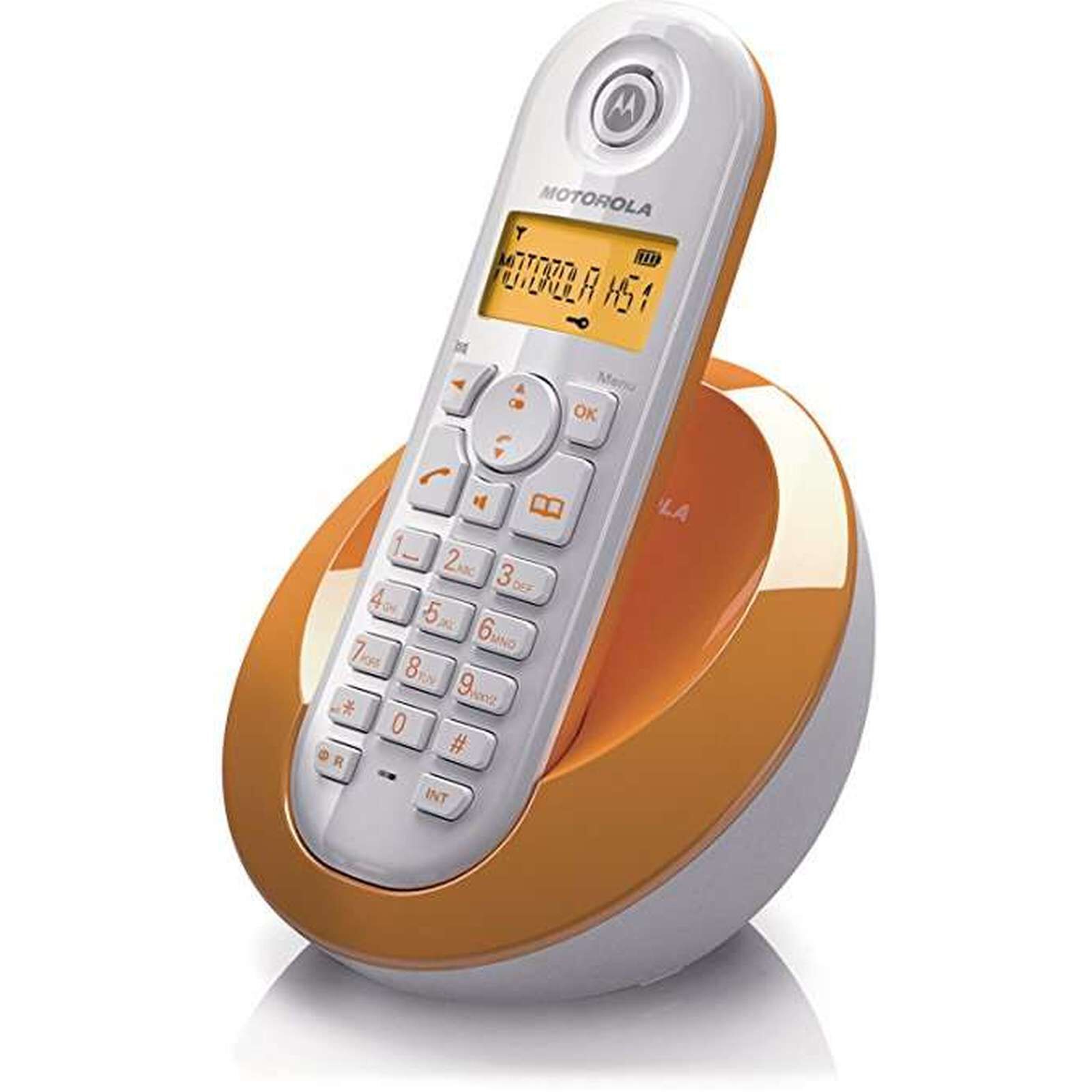 MOTOROLA Single Dect Phone Orange C601 ORG-image null