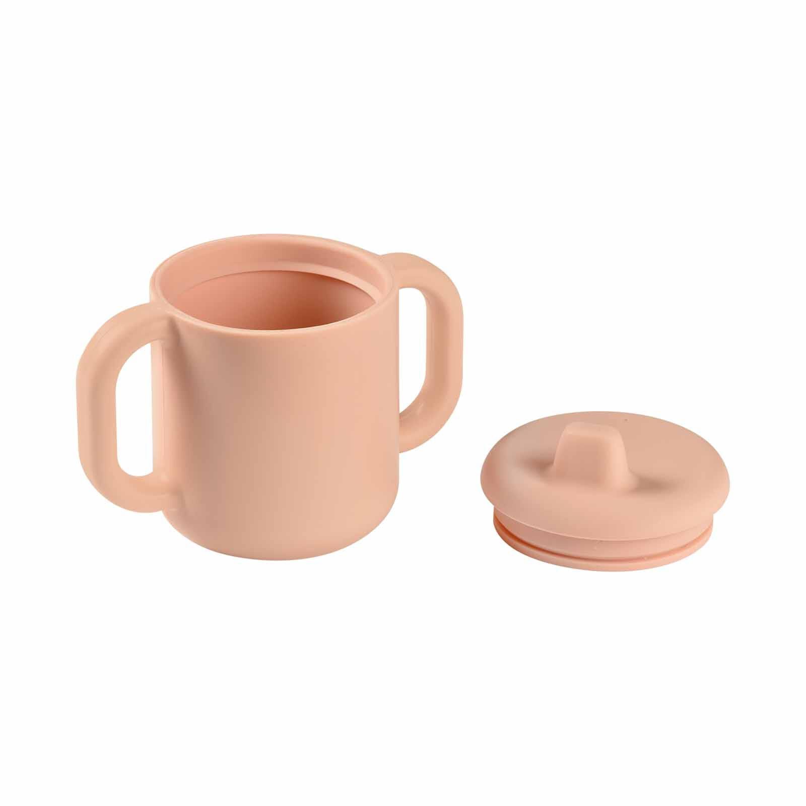 BEABA Learning Cup With Spout Lid - Pink (online) SILICONE-image 2