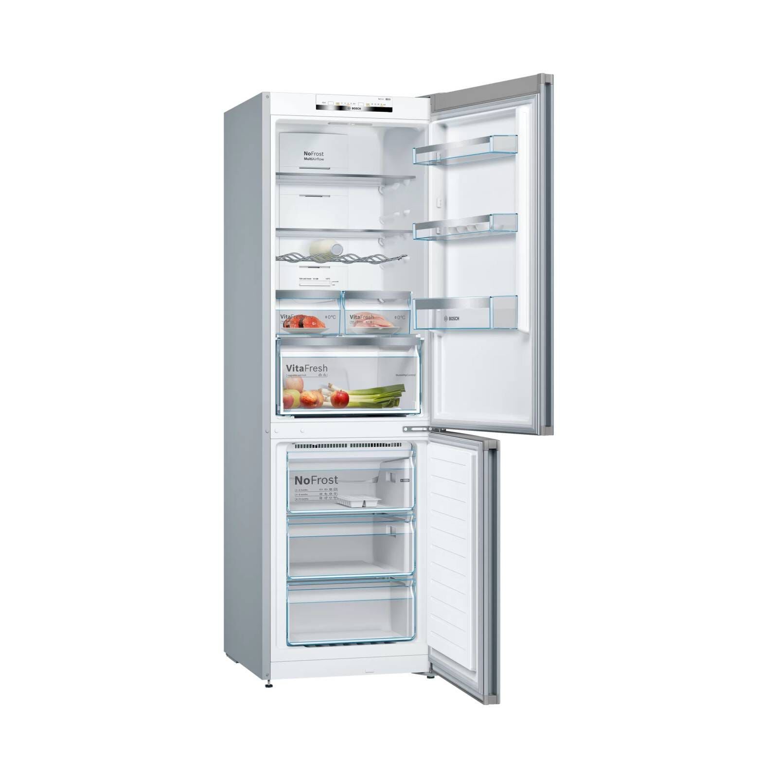 BOSCH 2 Dr Fridge (322l) - Silver KGN36IJ3CK-image 2