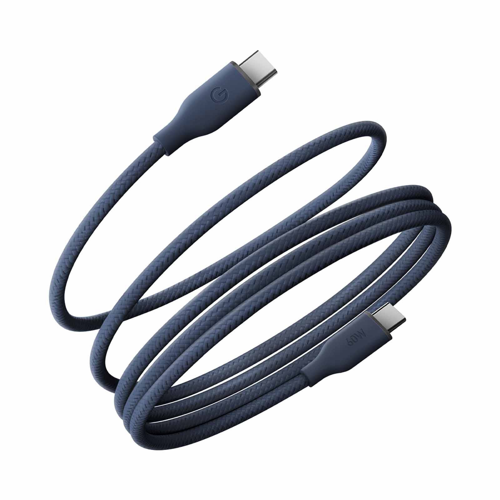 ENERGEA Helix 60 C-c Magnetic Cable 480mbps, 60w 1.5m - Blue CBL-HX60-BLU150