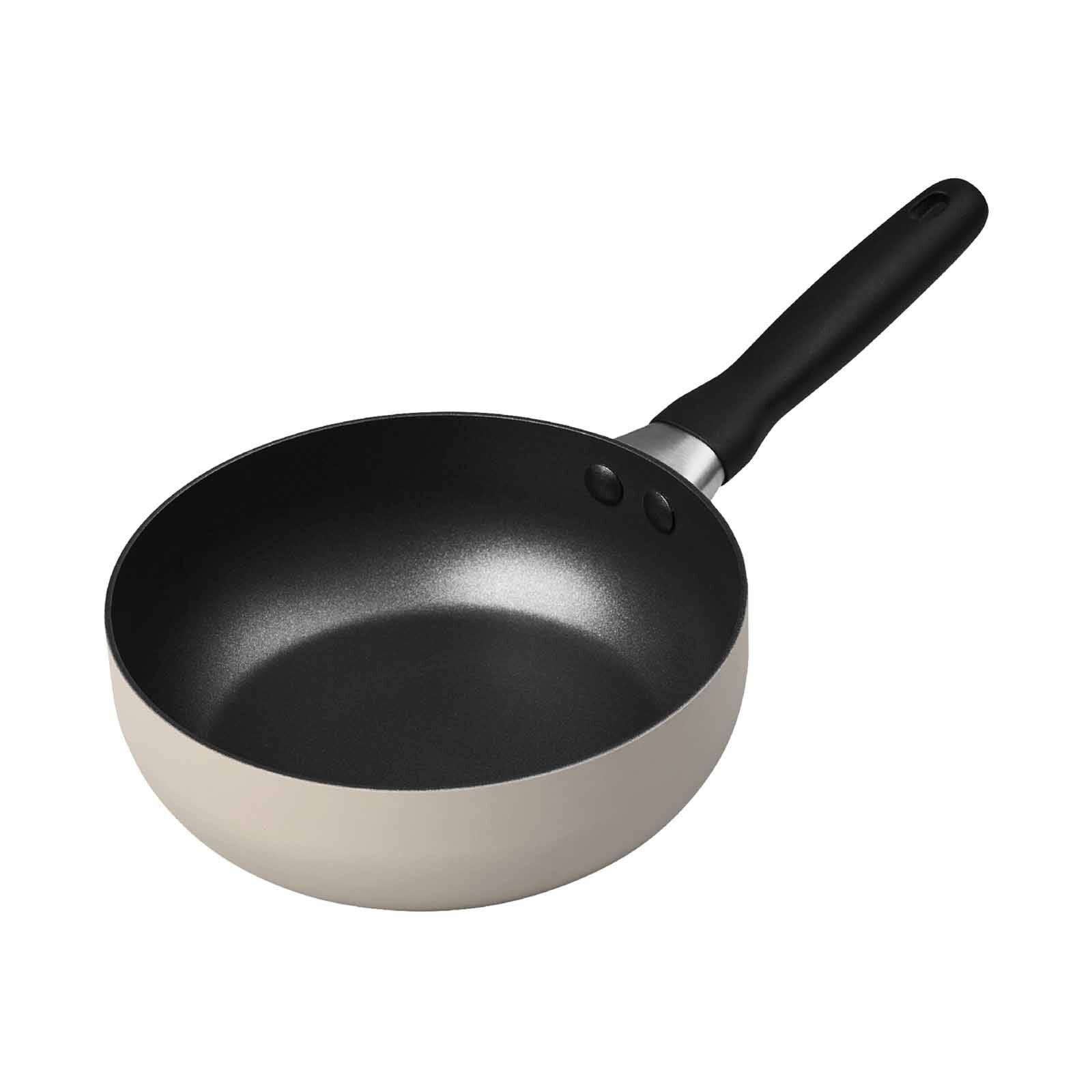MEYER Bauhaus Nonstick 24cm/3.3l Saucier (warm Grey) 13766-image 1