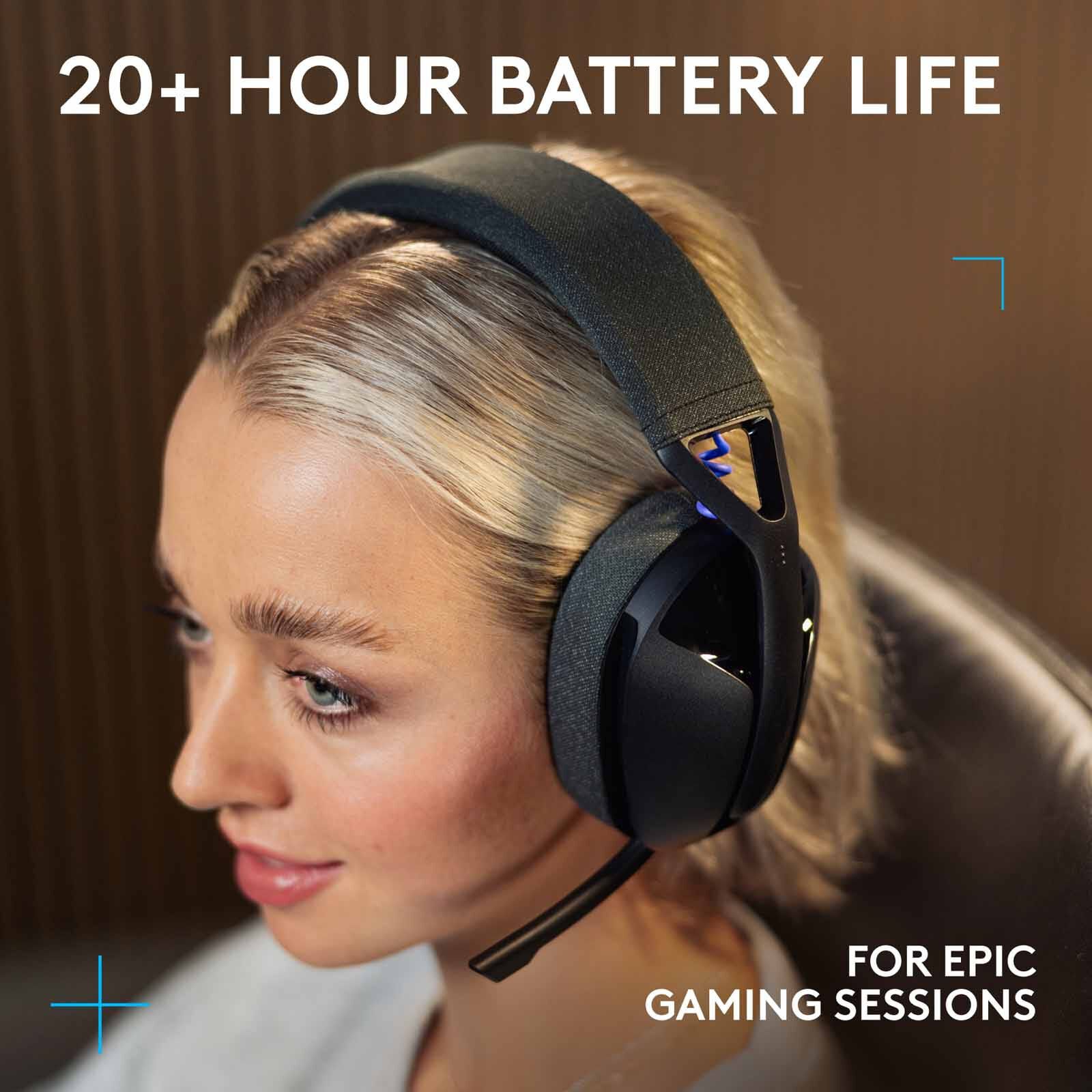 LOGITECH G321 Lightspeed Bt W/l Gaming Headset Black 981-001564-image 4