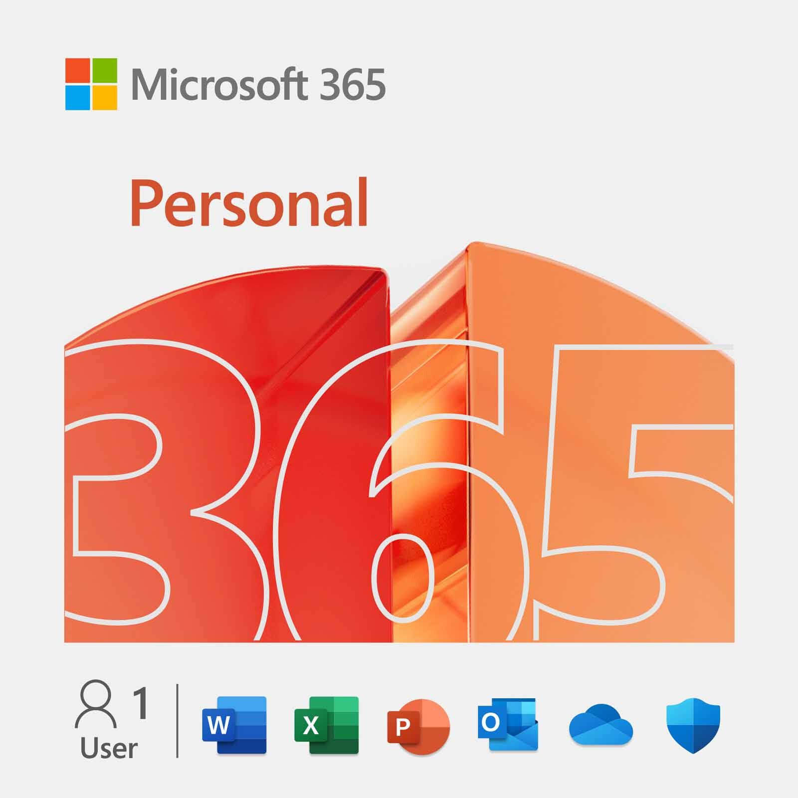 MICROSOFT M365 Personal Subscription P10 - New Packaging QQ2-01895