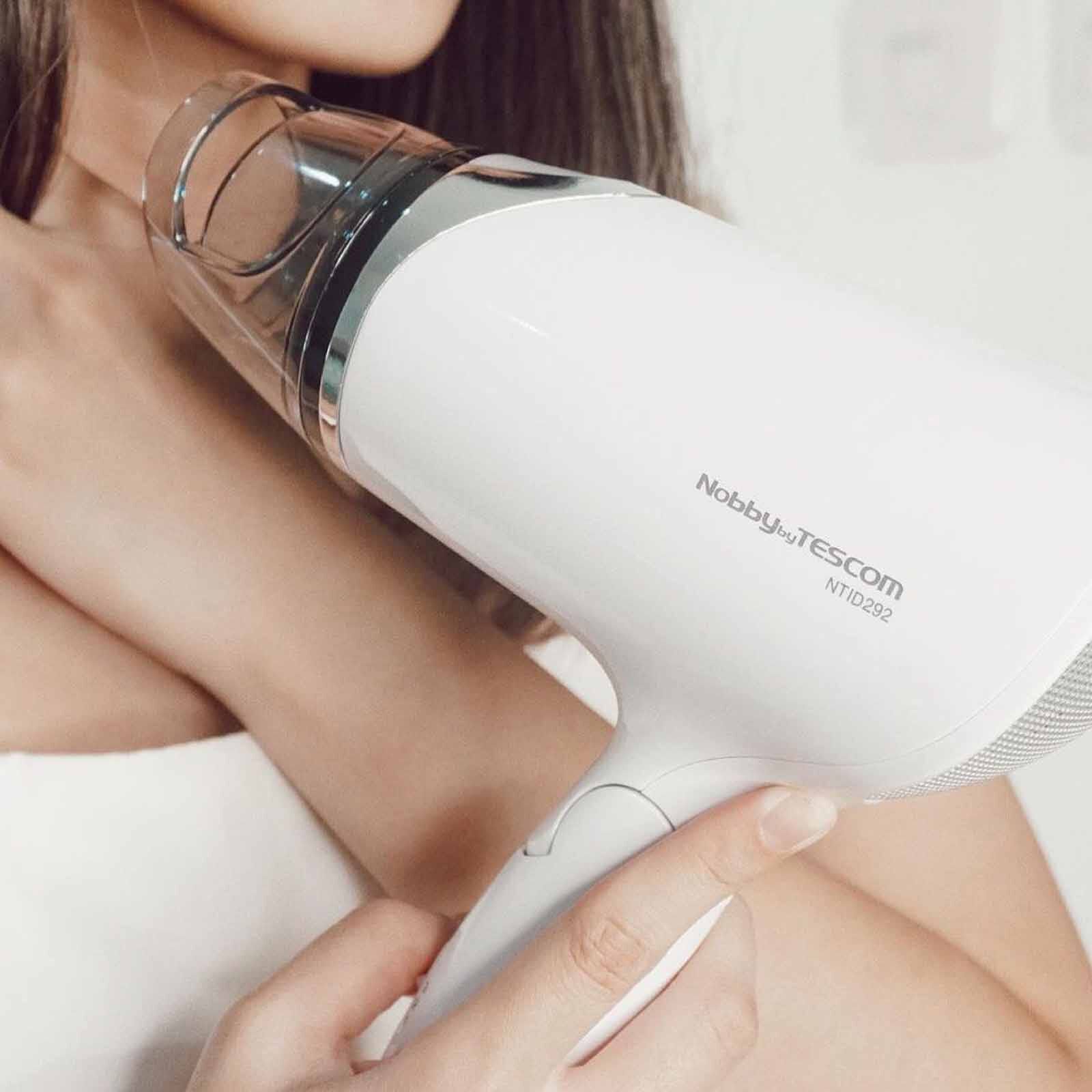 TESCOM Negative Ion Hair Dryer (1600w) - White NTID292SG-W-image 6