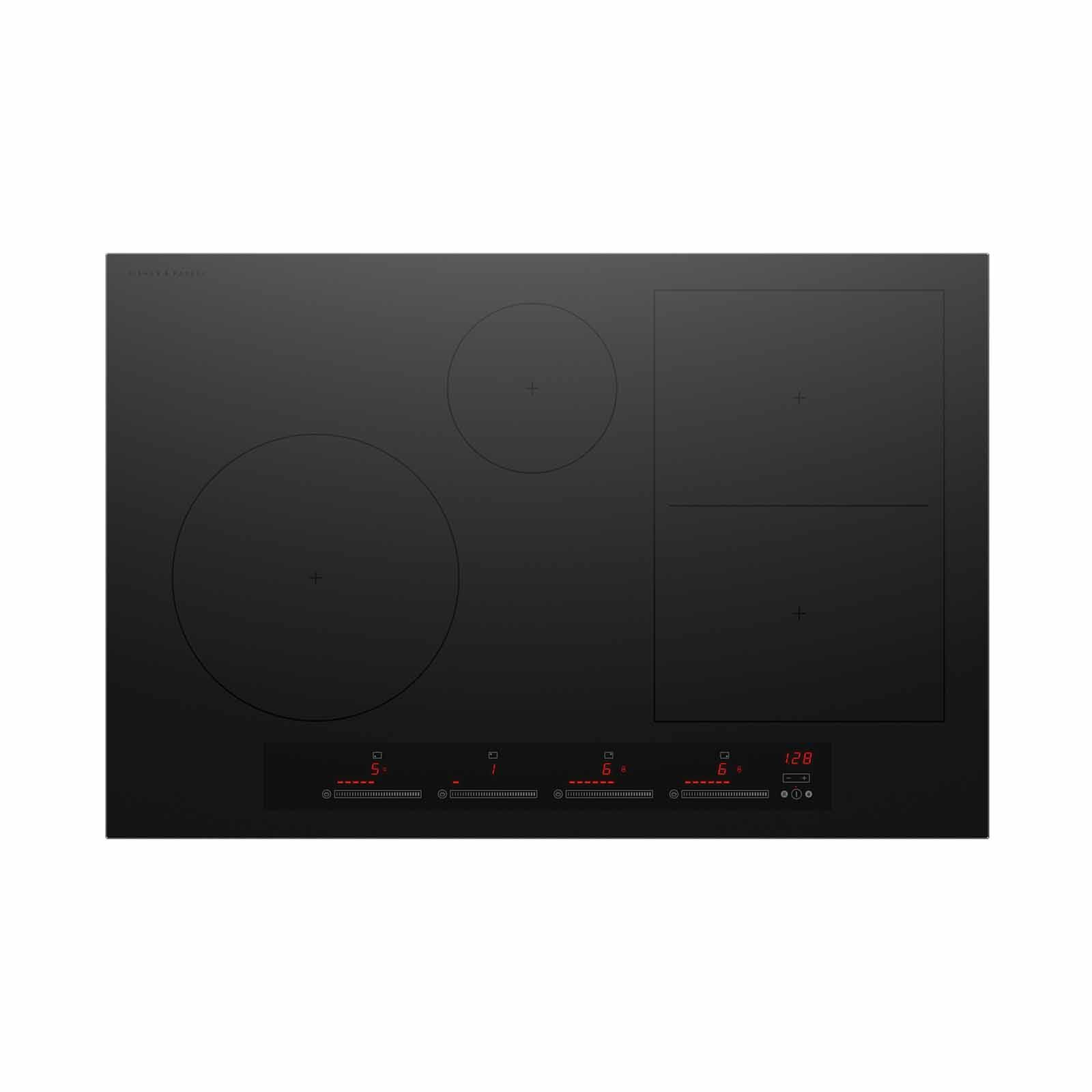FISHER & P 80cm Induction Hob Cooktop - 4 Zone (exclude Installation) CI804ZDTB5-image 1