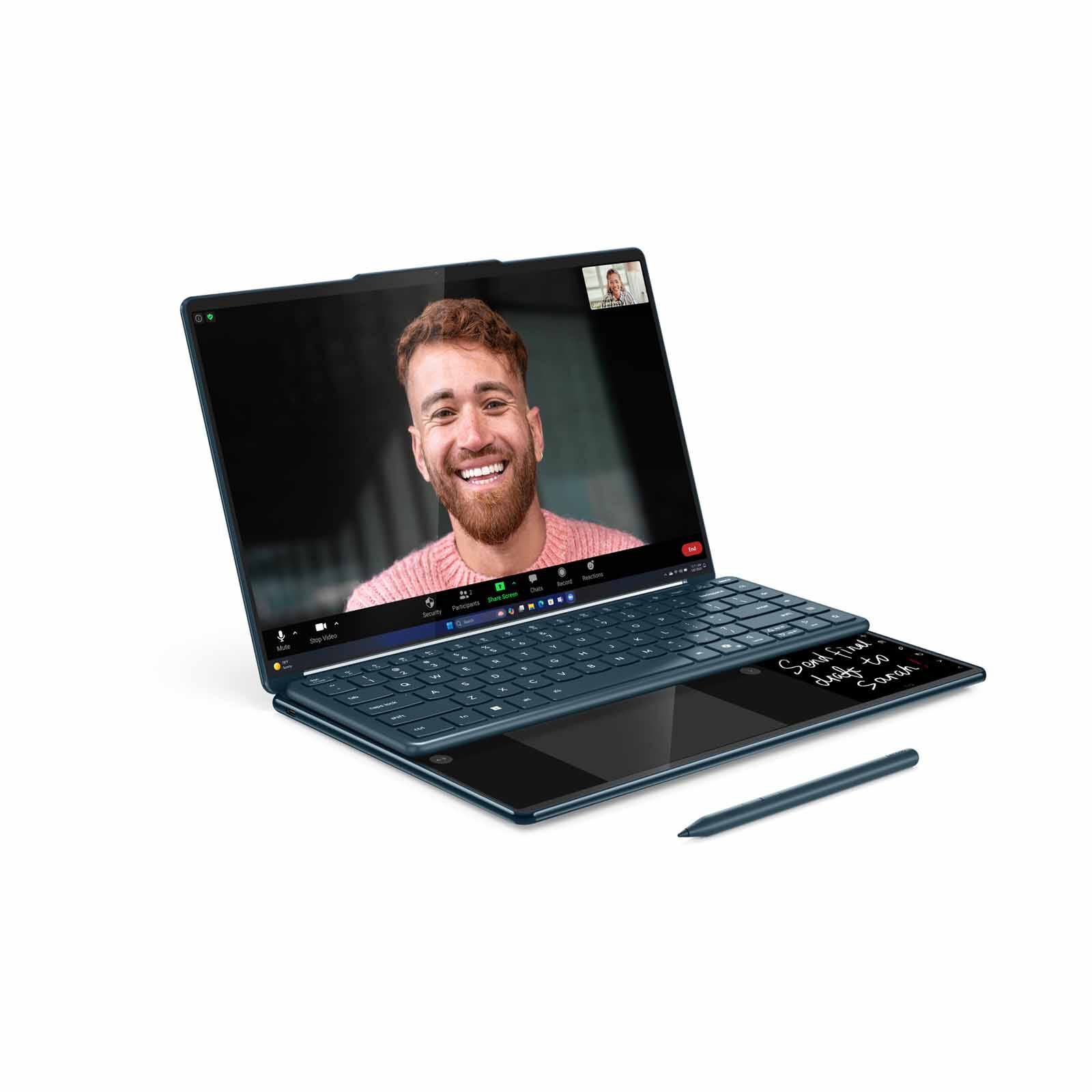 LENOVO 14in X 2 2.8k Wqxga+ Oled Intel Core Ultra 9 285h 32gb Ram Intel Arc 140t Graphics 1tb Ssd Win 11pro YOGA BOOK 9 14ILL10 83KJ001RSB-image 2