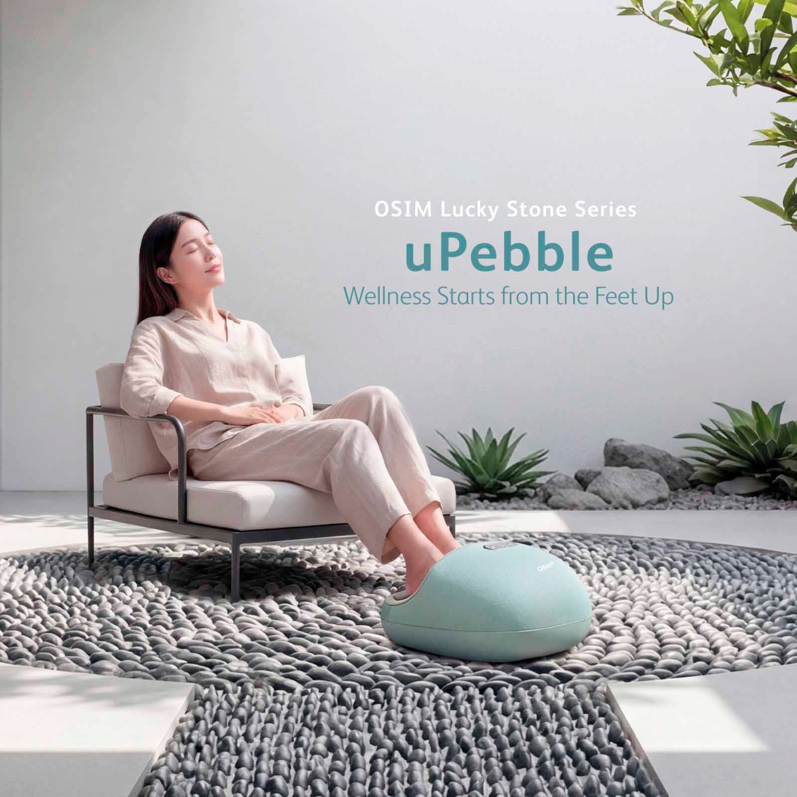 OSIM Upebble Foot Reflexology Massager + Ucozy Cushion (pink) Multi-functional Massage Cushion OS-3261 + OS-2252B-image 14