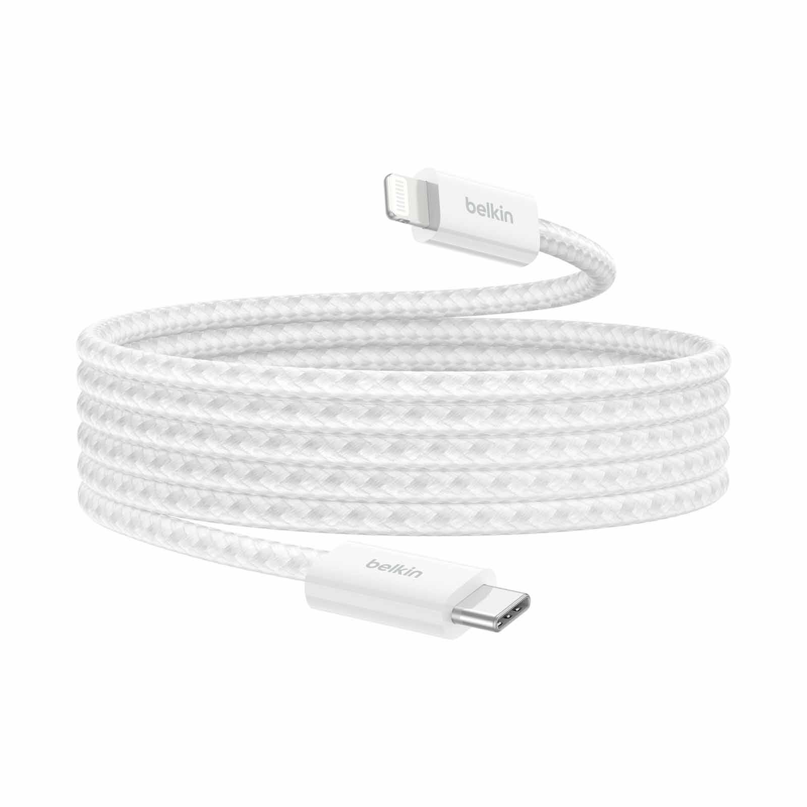 BELKIN Lightning To Usb-c Cable 1.5m Wht CAA017QC05WH-image 3