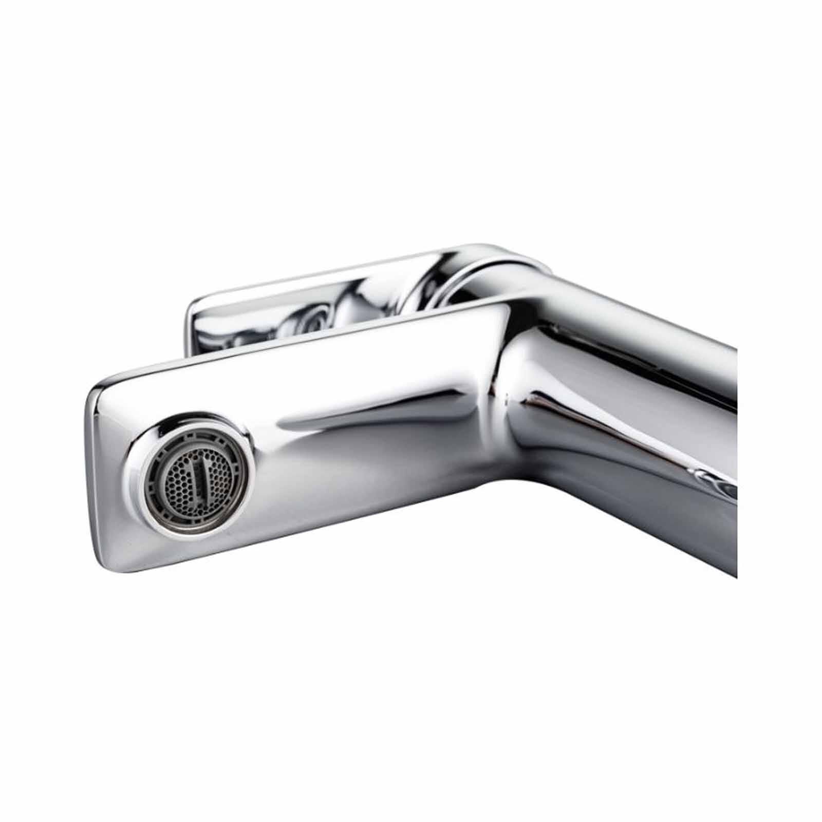 BRAVAT Bravat Eddie Single Lever Basin Mixer Dzr Brass Body - Exclude Installation F1369402CP-ENG-image 2