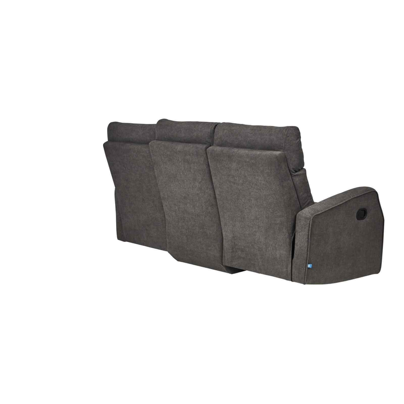 MIZU DESIG 3rr Seater Recliner (sl) Mto Simulated Leather Sofa ELLA-image 13