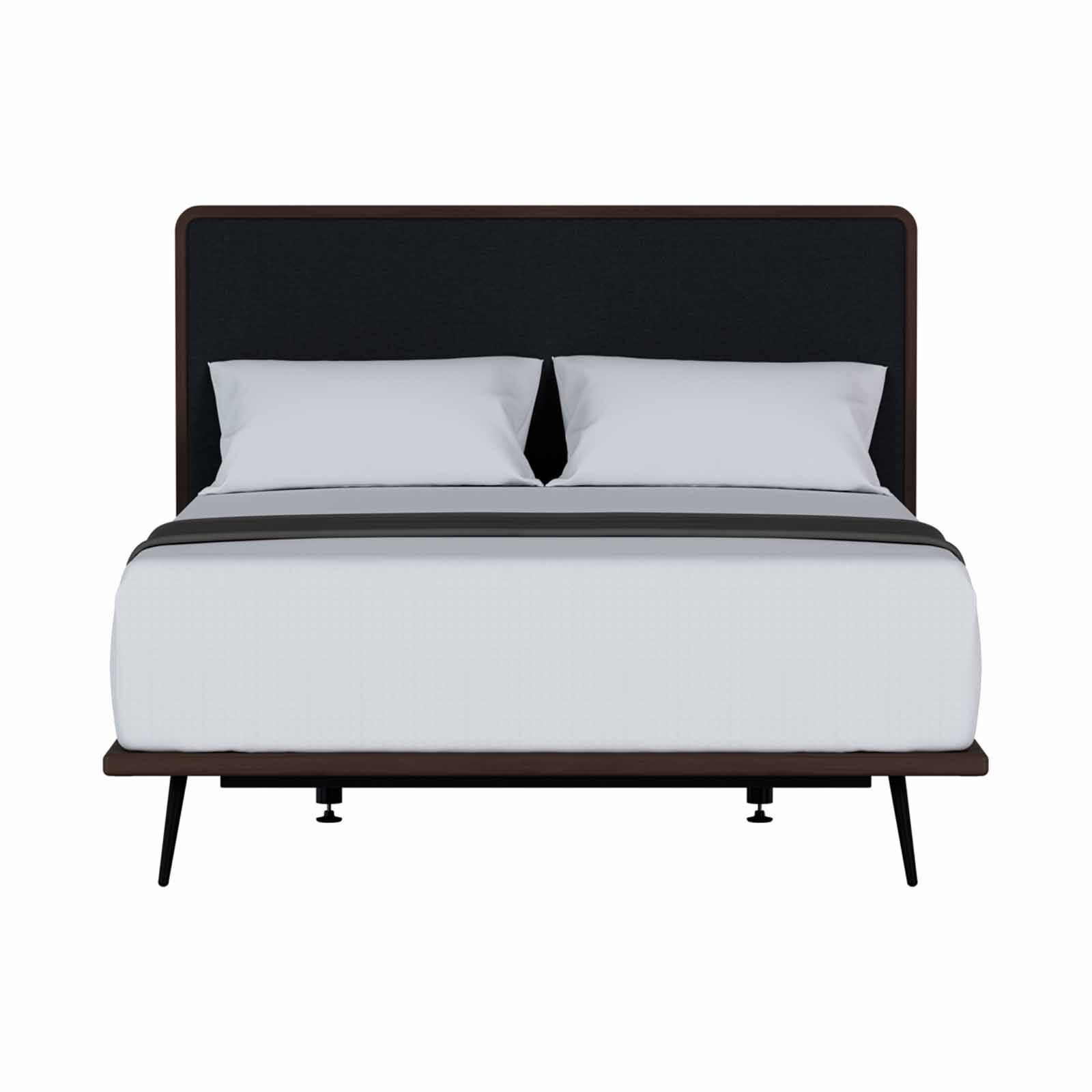 MAXCOIL Queen Size Bed Frame SONYA HEADBOARD TWAIN DIVAN-image 1