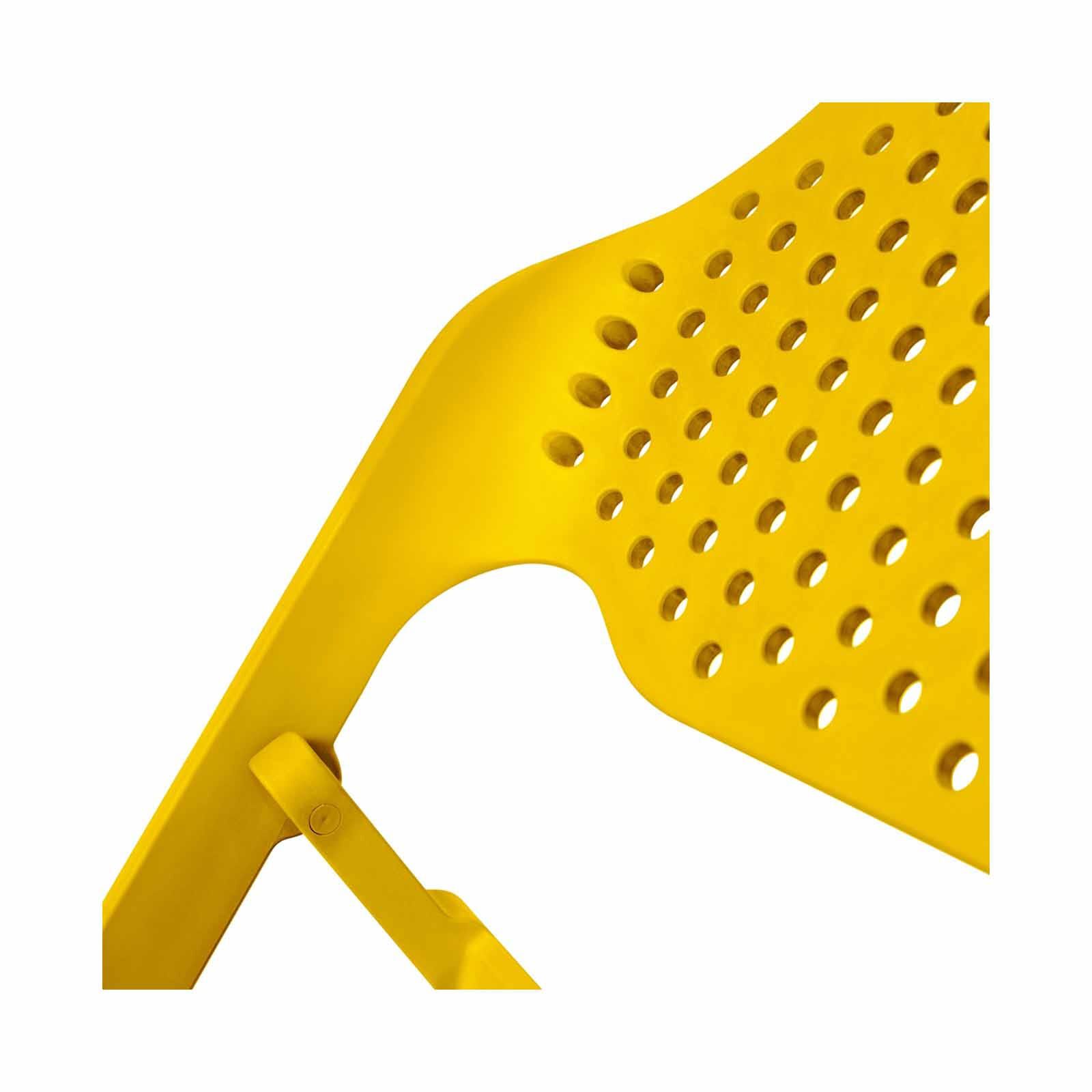 PHOENIX Cala Foldable Wide Chair Yolk Yellow CALA-image 4